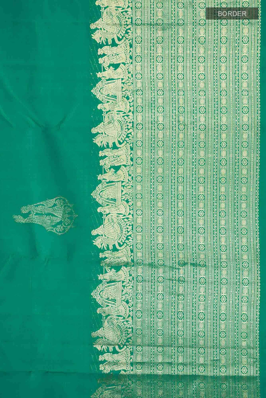 Green Kanchipuram Silk Saree