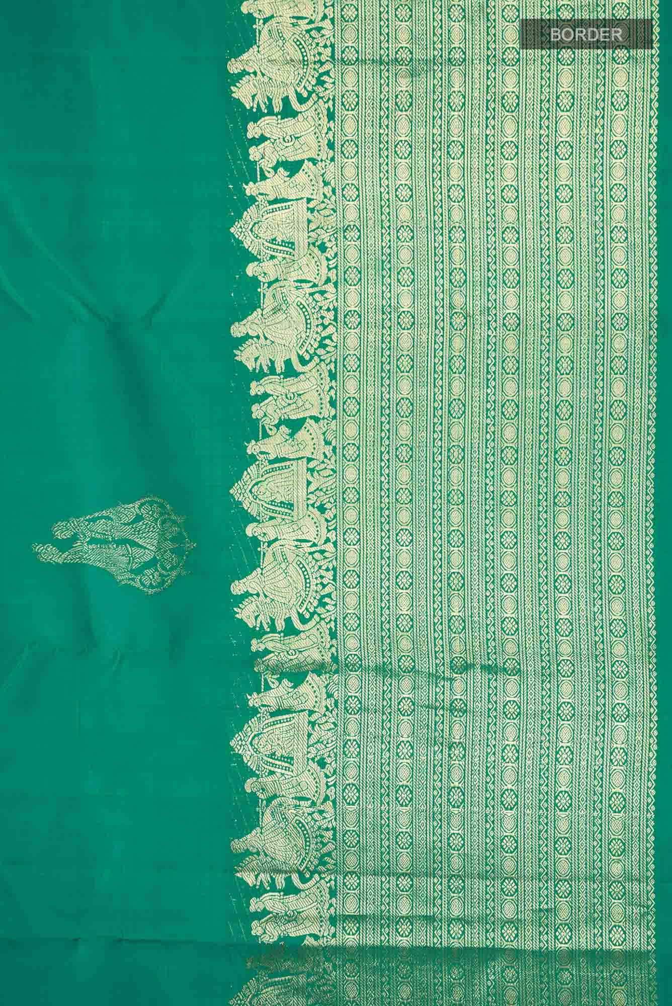 Green Kanchipuram Silk Saree