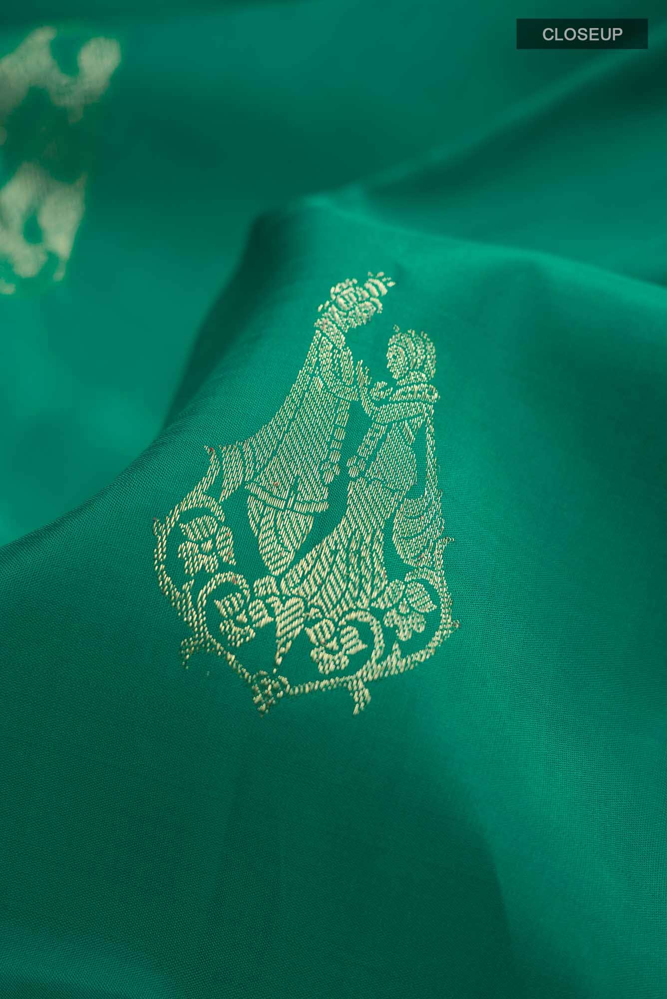 Green Kanchipuram Silk Saree