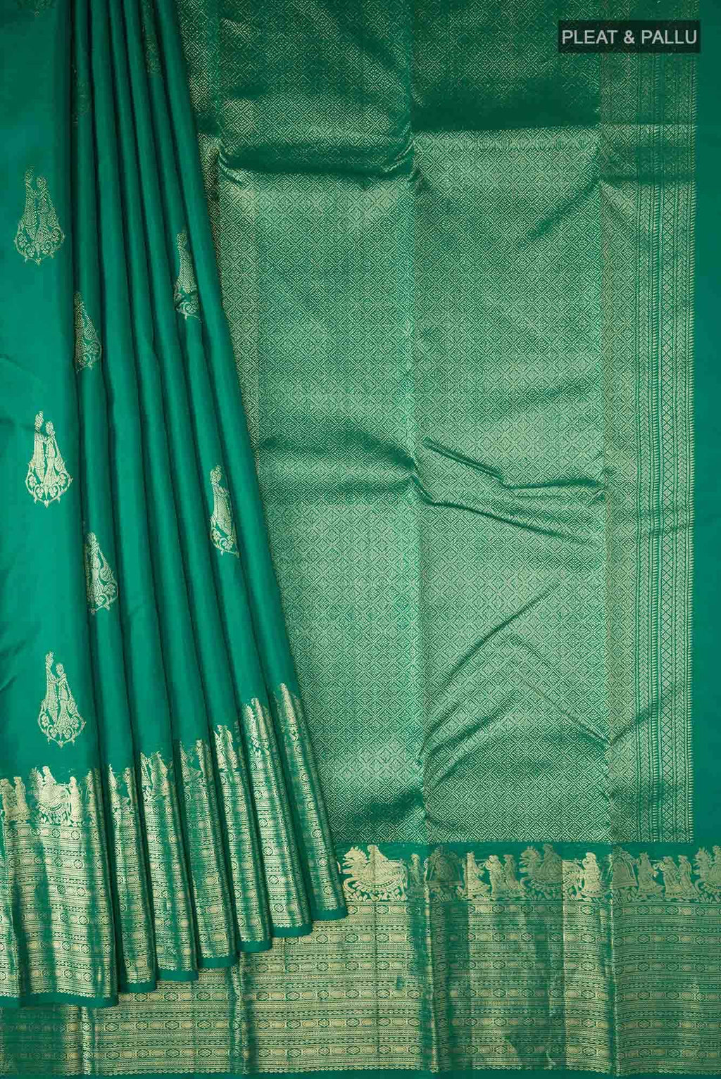 Green Kanchipuram Silk Saree