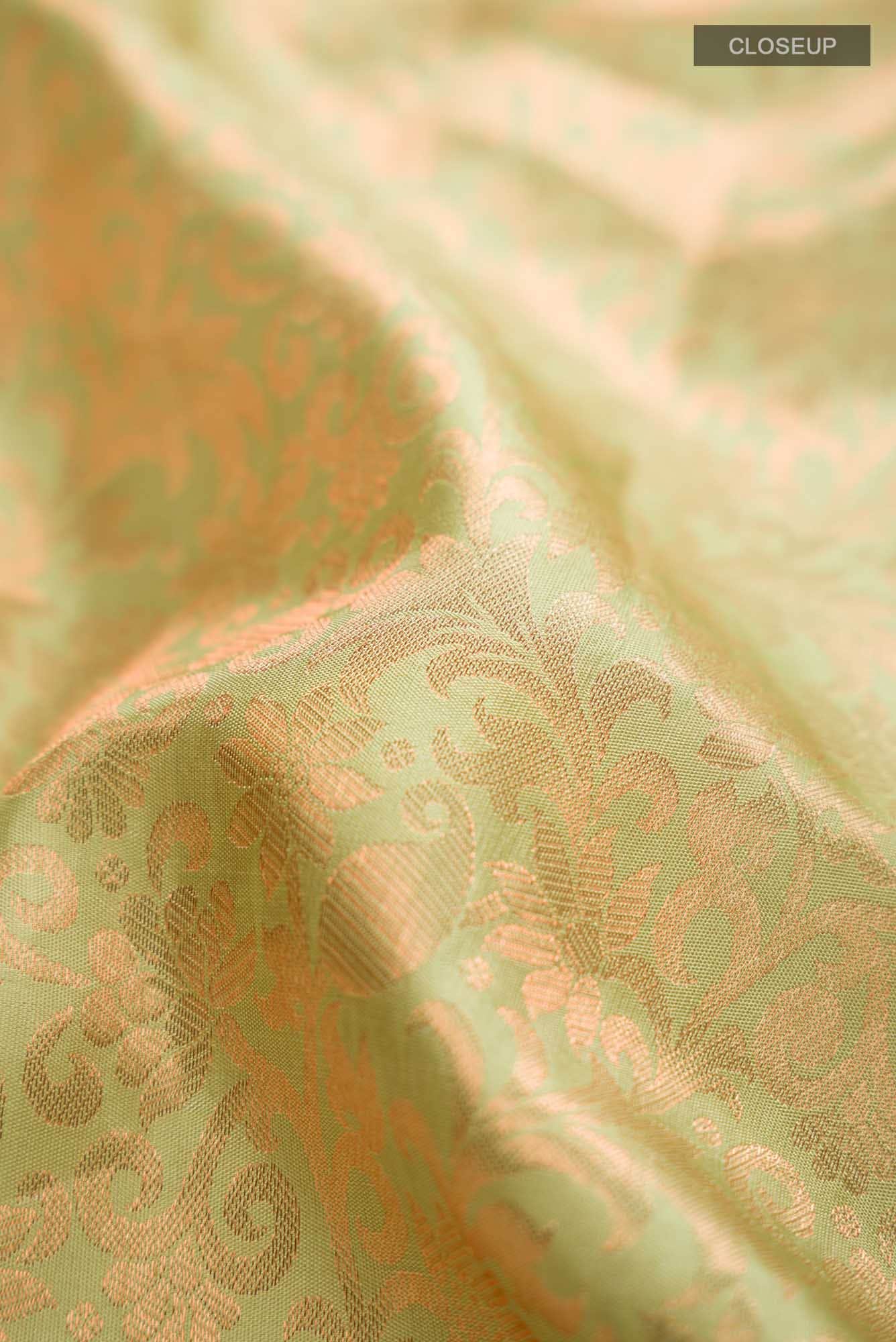 Green Kanchipuram Silk Saree