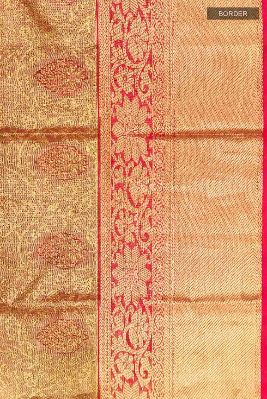 Multi Kanchipuram Tissue Silk Saree