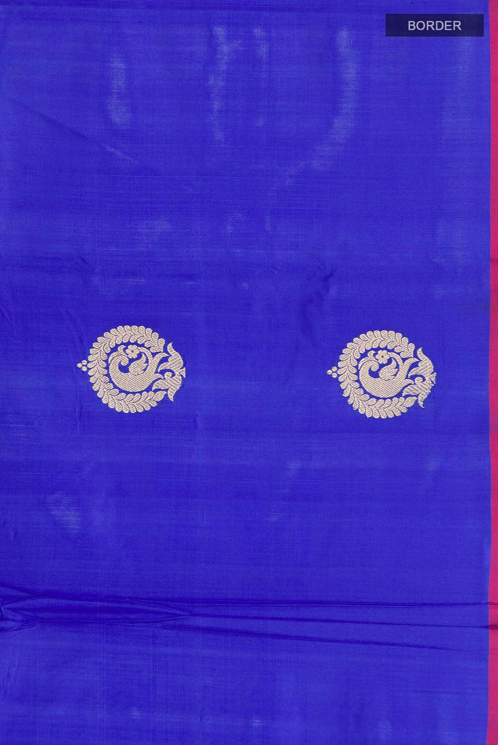 Blue Banarasi Katan Silk Saree