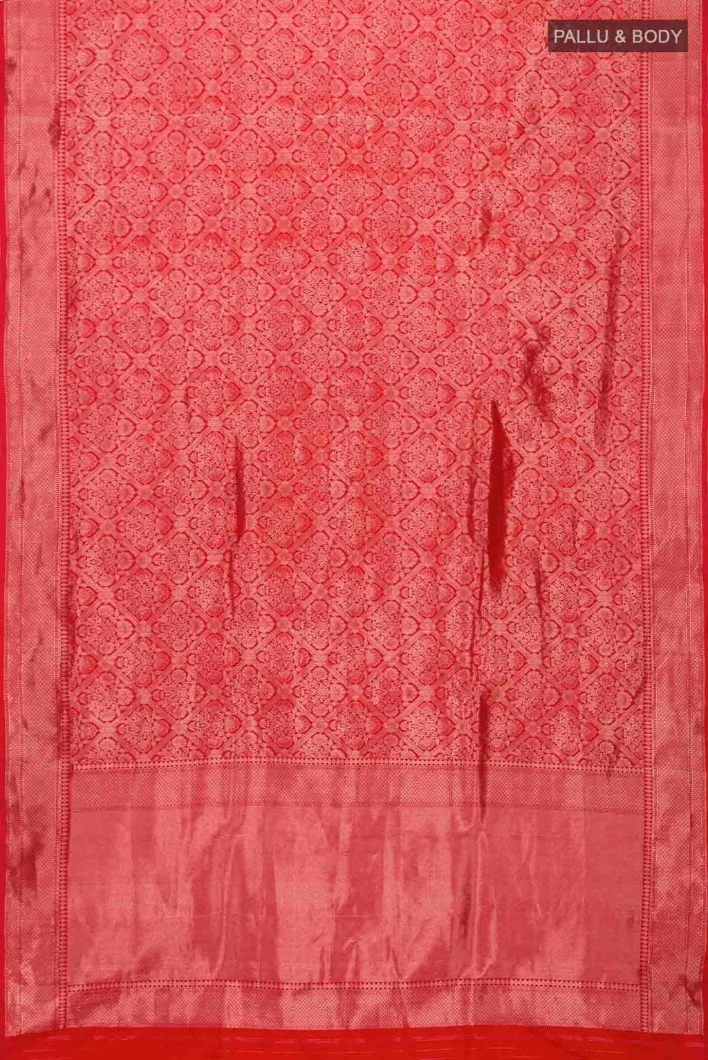 Red Banarasi Silk Saree