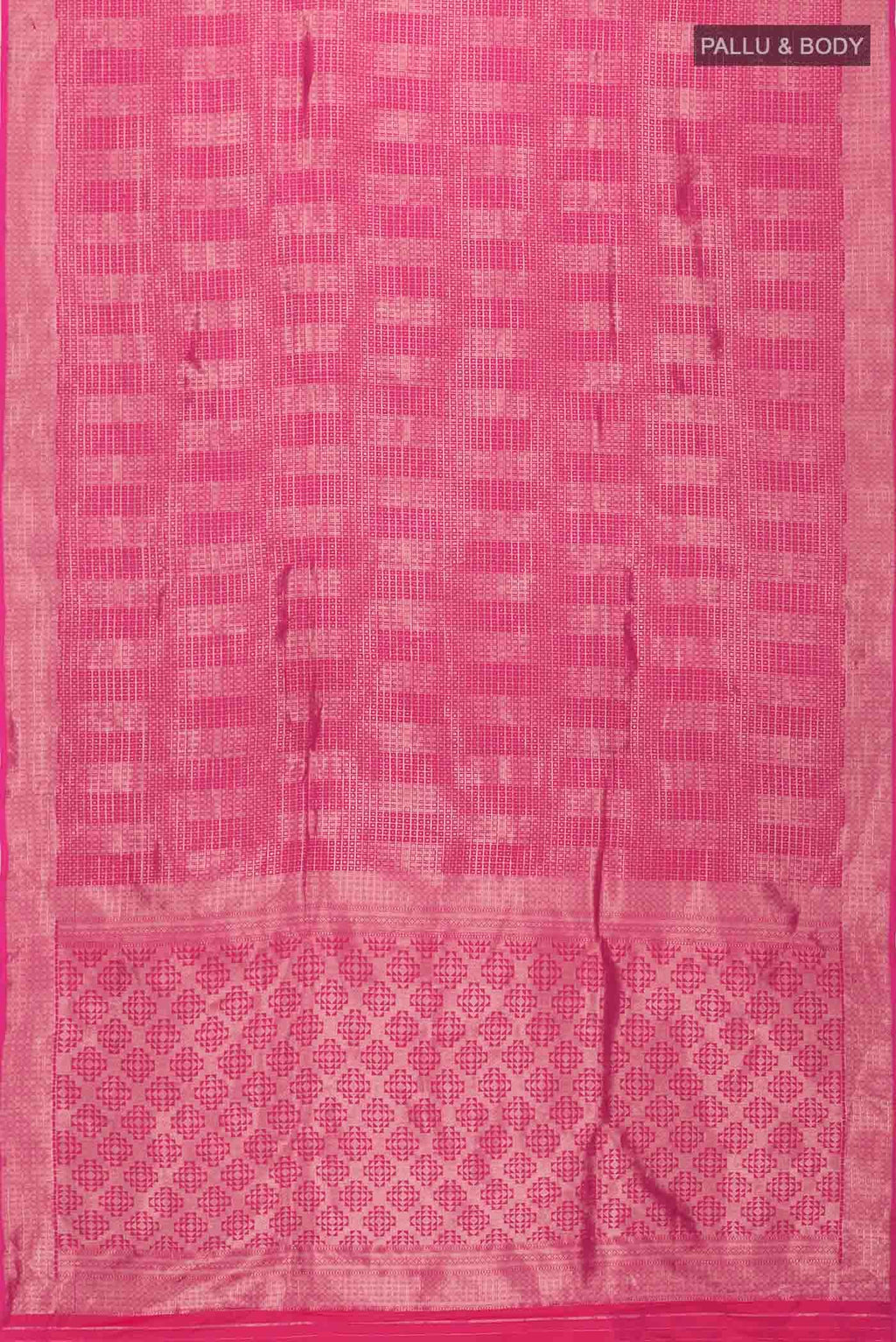 Pink Banarasi Silk Saree