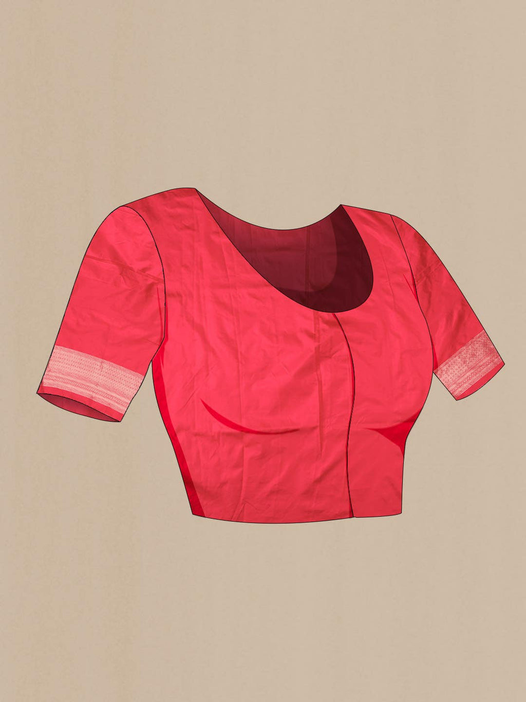 Red Banarasi Silk Saree