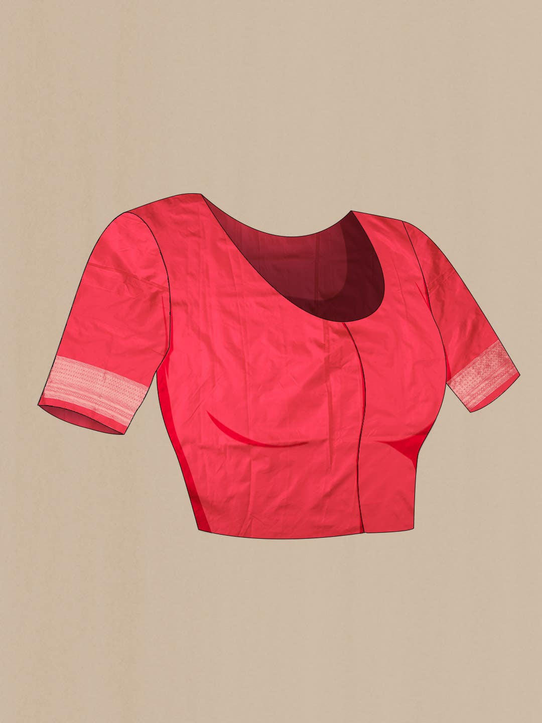 Red Banarasi Silk Saree