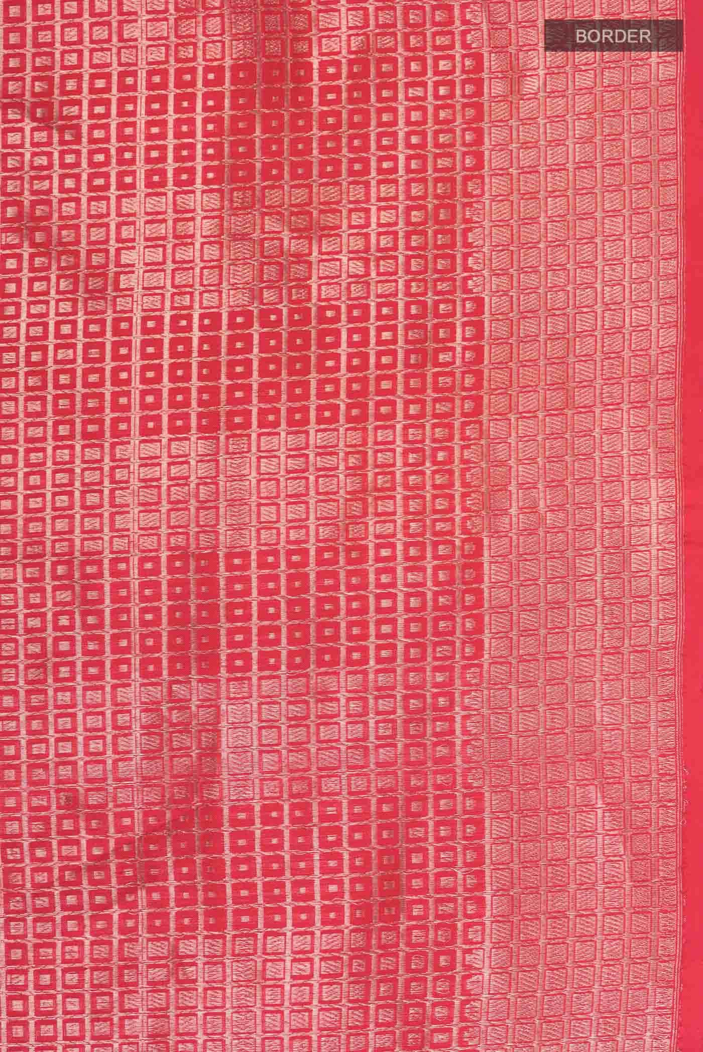 Red Banarasi Silk Saree