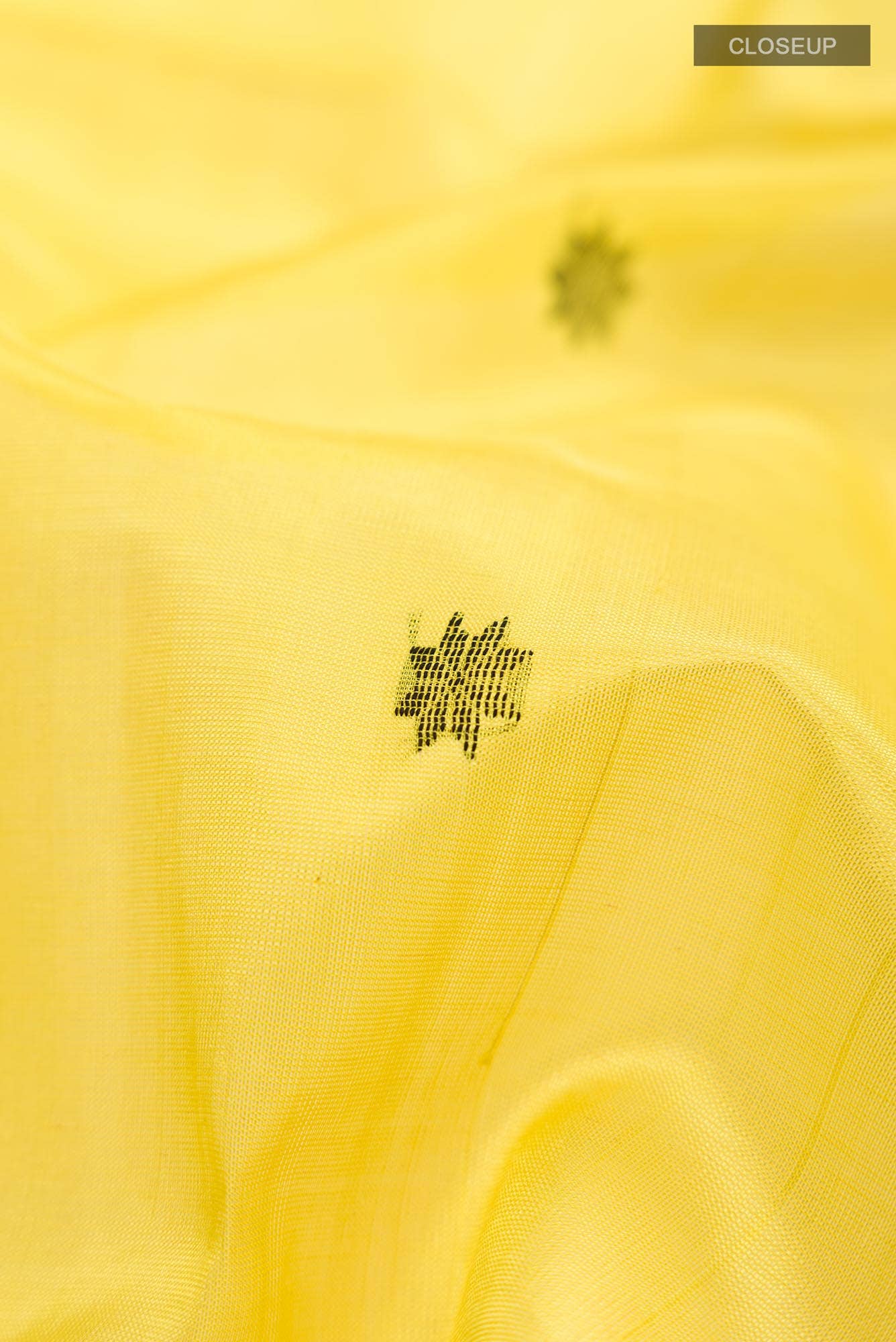 Yellow Maheshwari Silk Cotton Saree