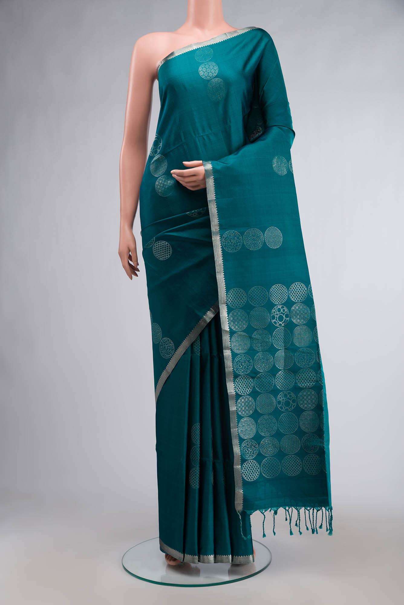 Blue Soft Silk Saree
