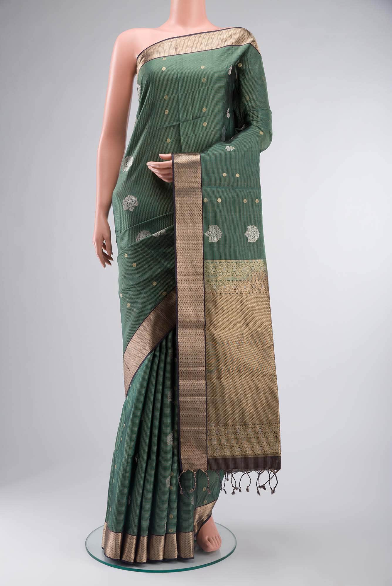 Green Soft Silk Saree