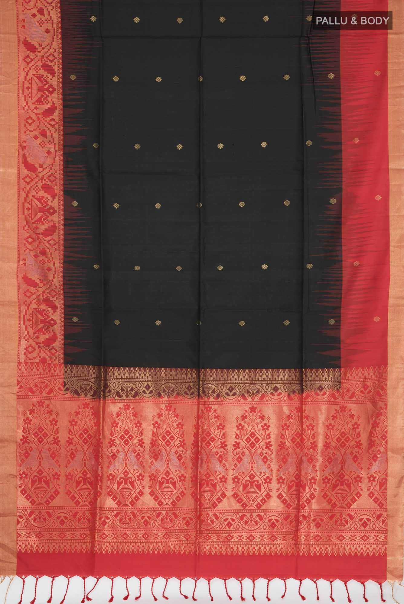 Black Soft Silk Saree