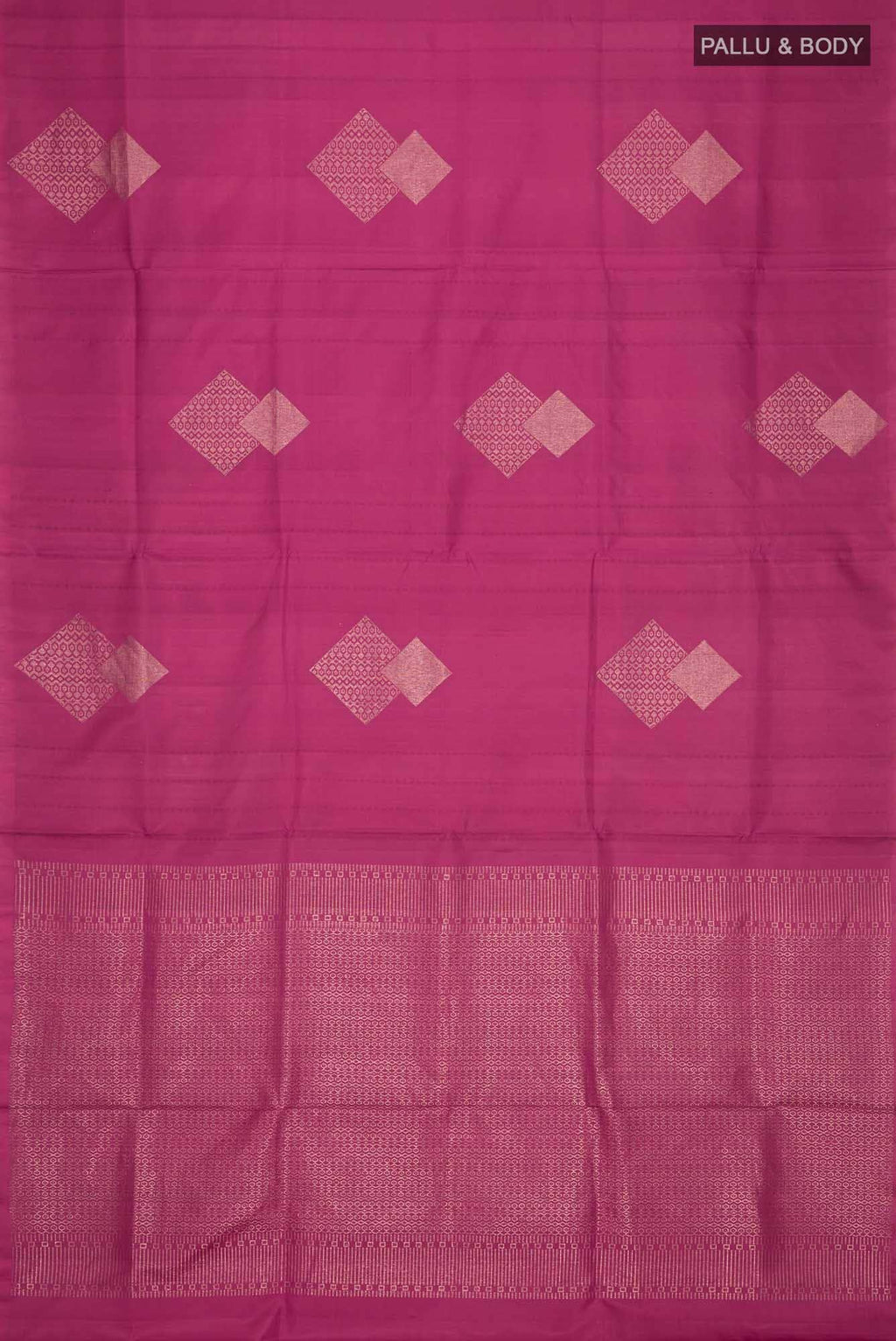 Magenta Soft Silk Saree