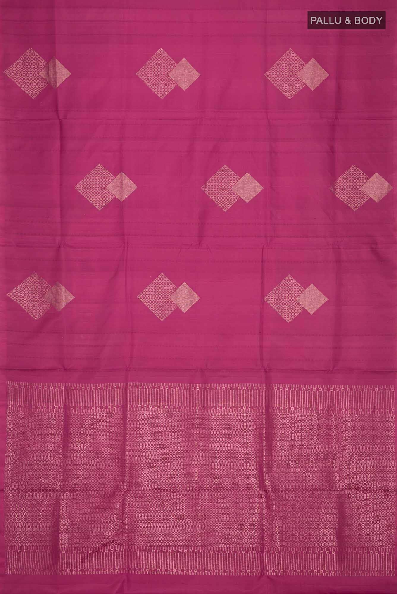 Magenta Soft Silk Saree