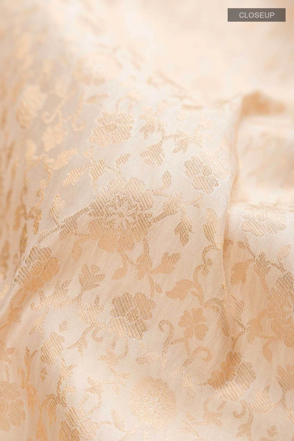 Cream Soft Silk Saree