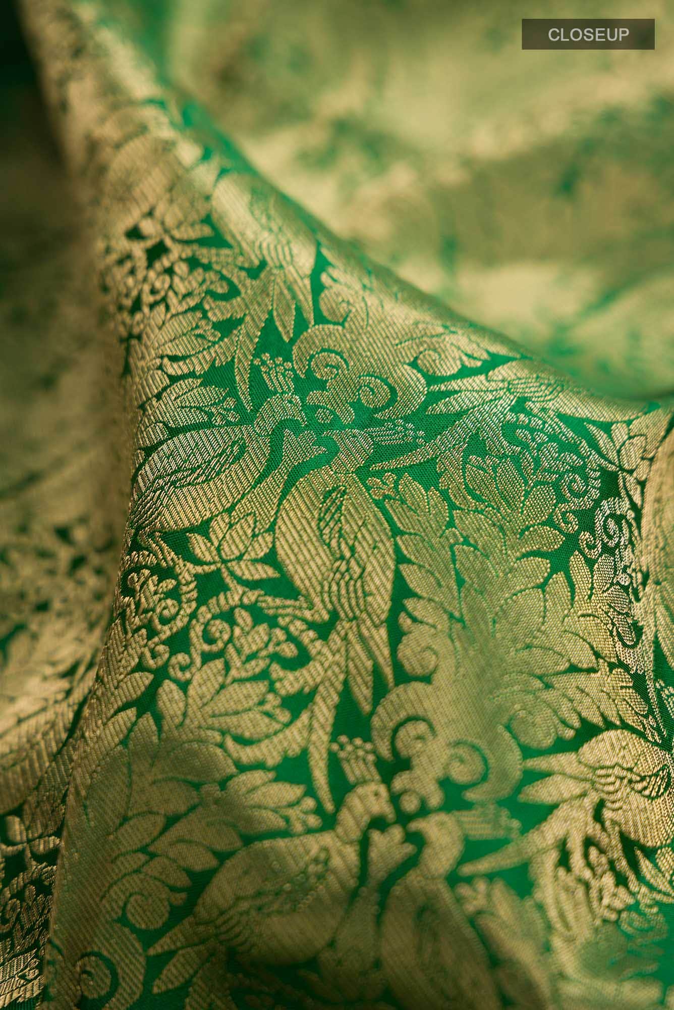 Green Soft Silk Saree