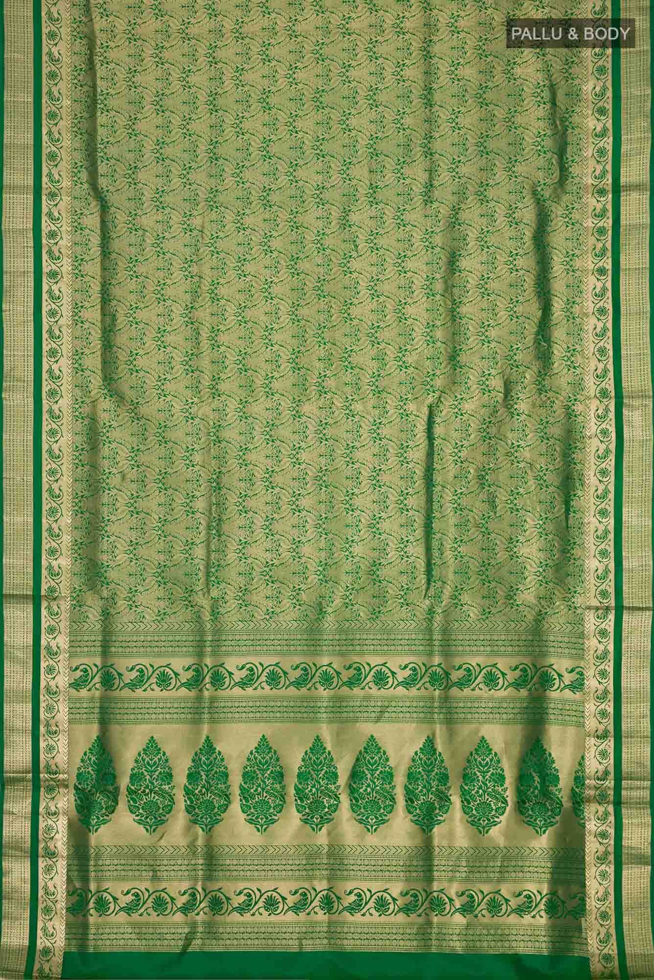Green Soft Silk Saree