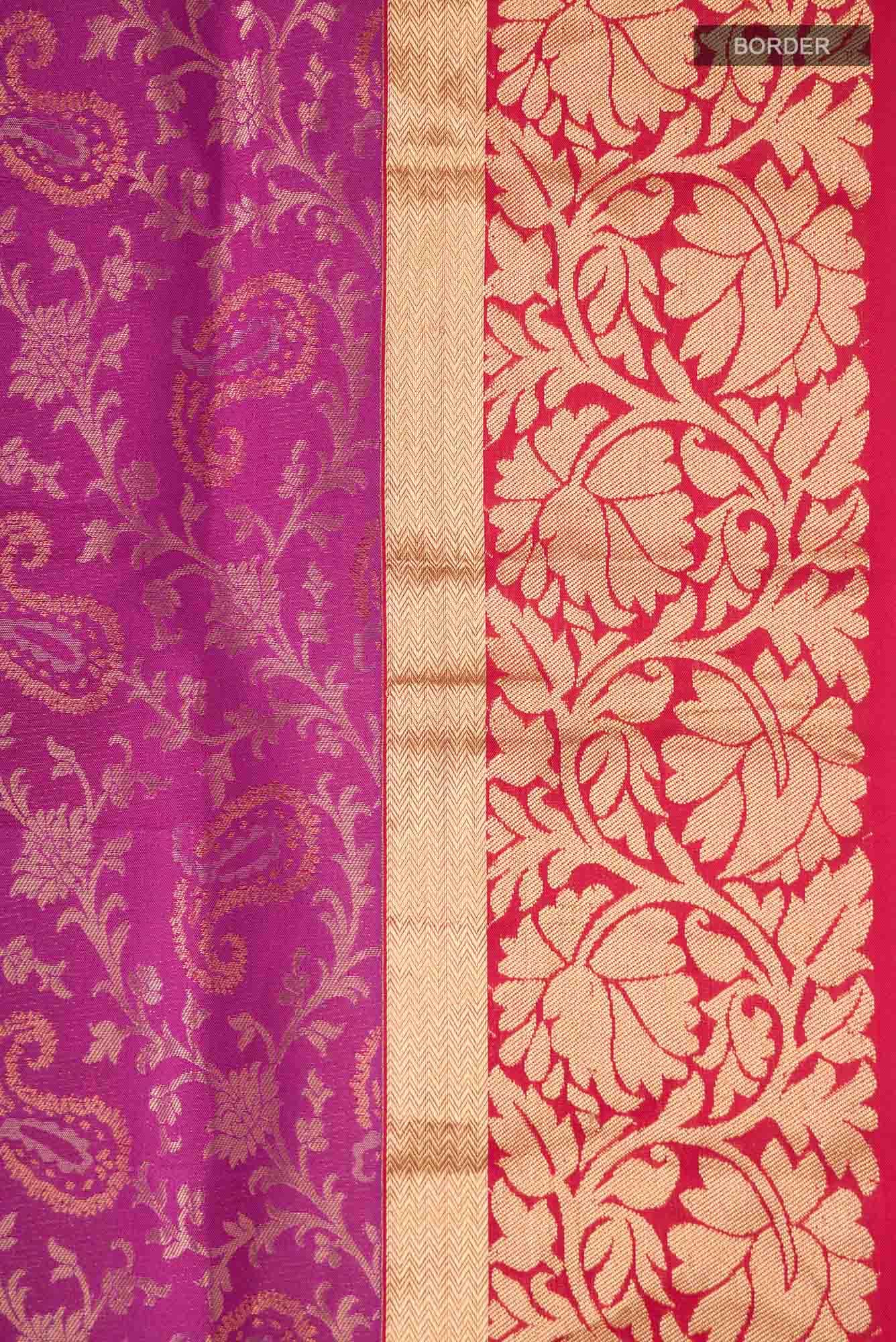 Purple Soft Silk Saree