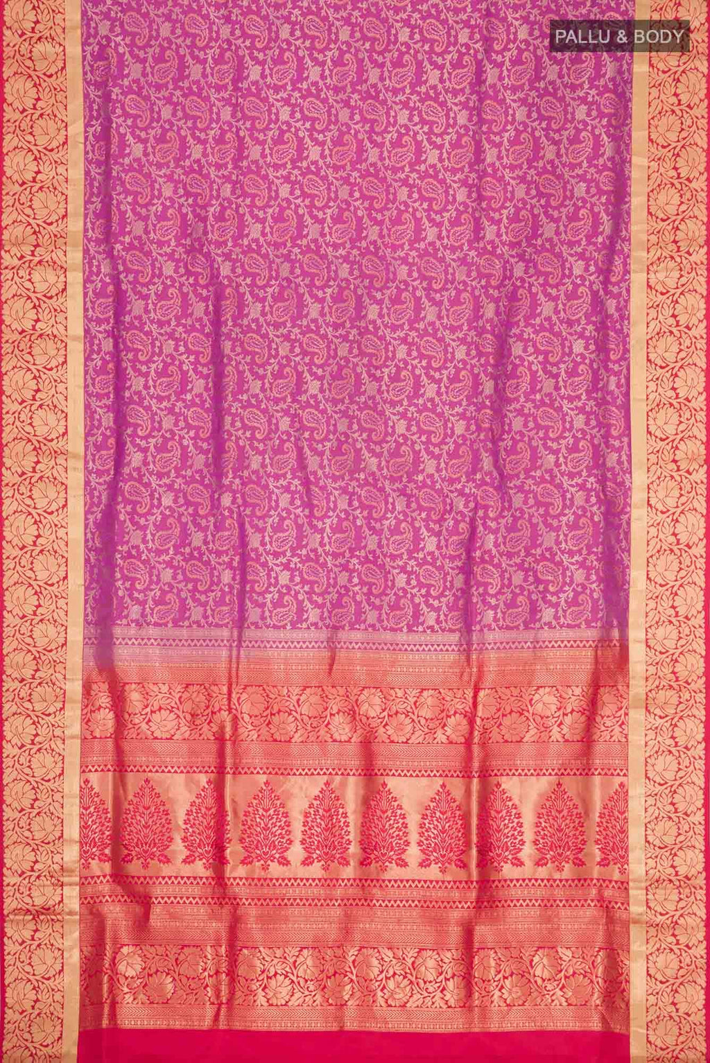 Purple Soft Silk Saree