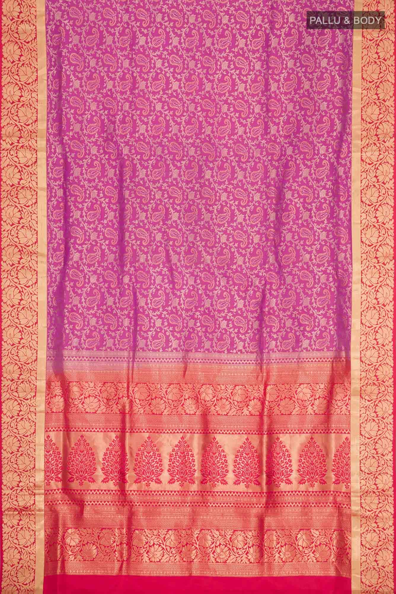 Purple Soft Silk Saree