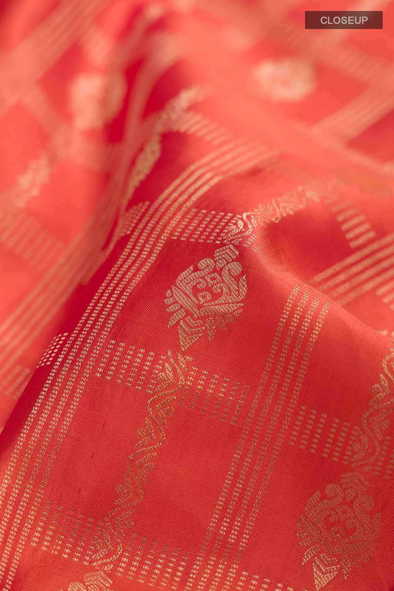 Orange Soft Silk Saree
