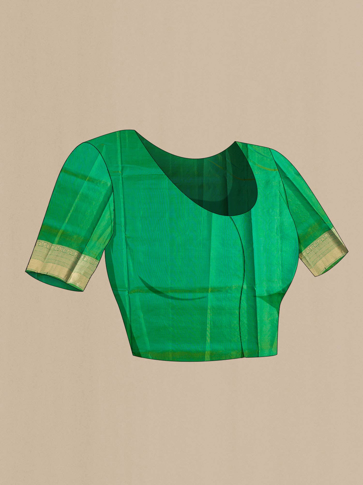 Green Soft Silk Saree