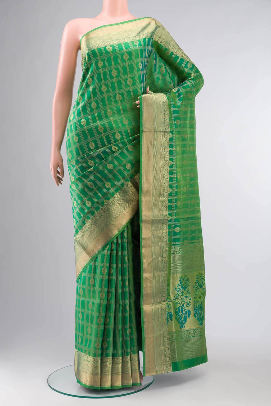 Green Soft Silk Saree