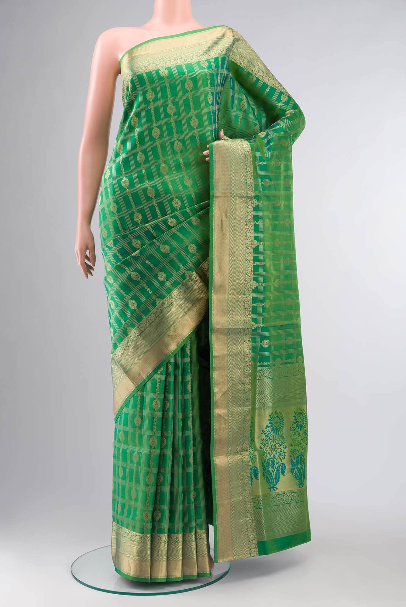 Green Soft Silk Saree