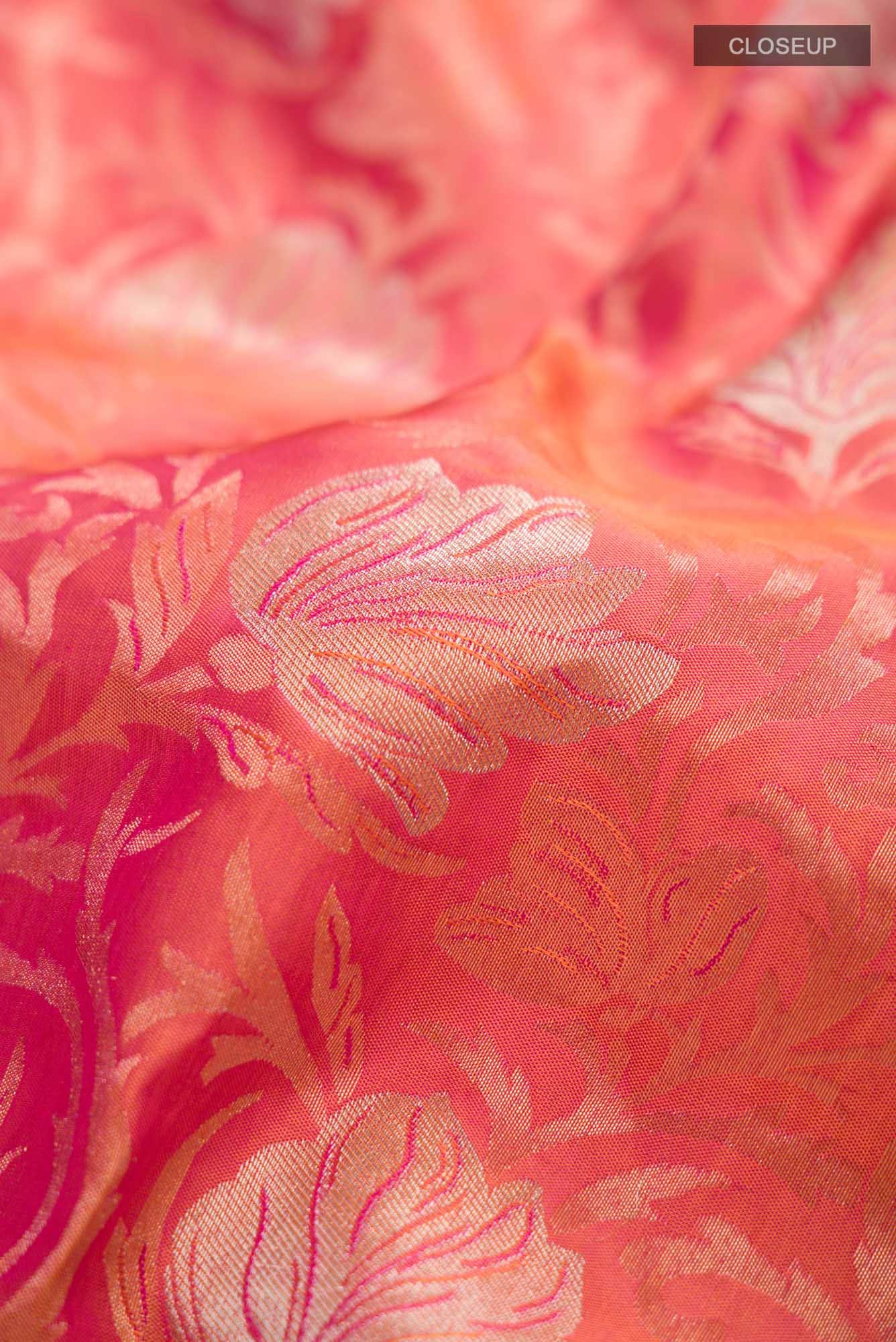 Pink Soft Silk Saree