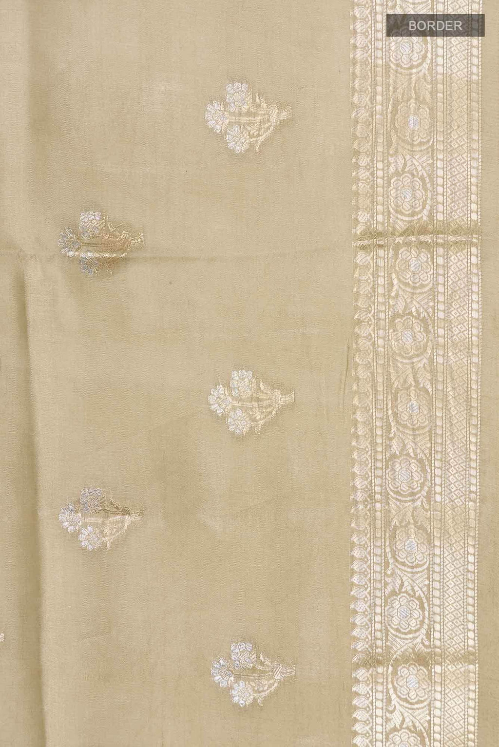 Green Banarasi Raw Silk Saree
