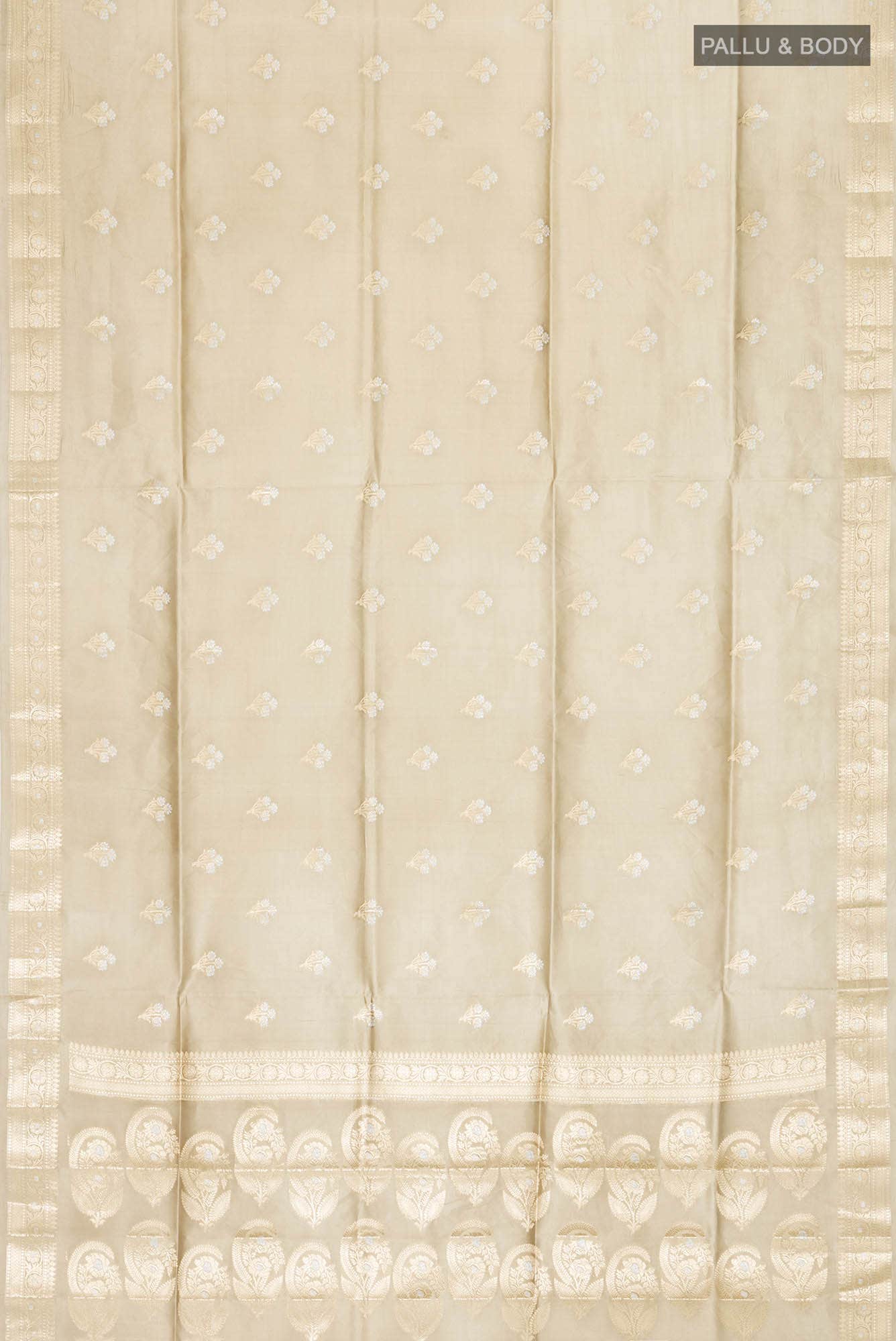 Green Banarasi Raw Silk Saree