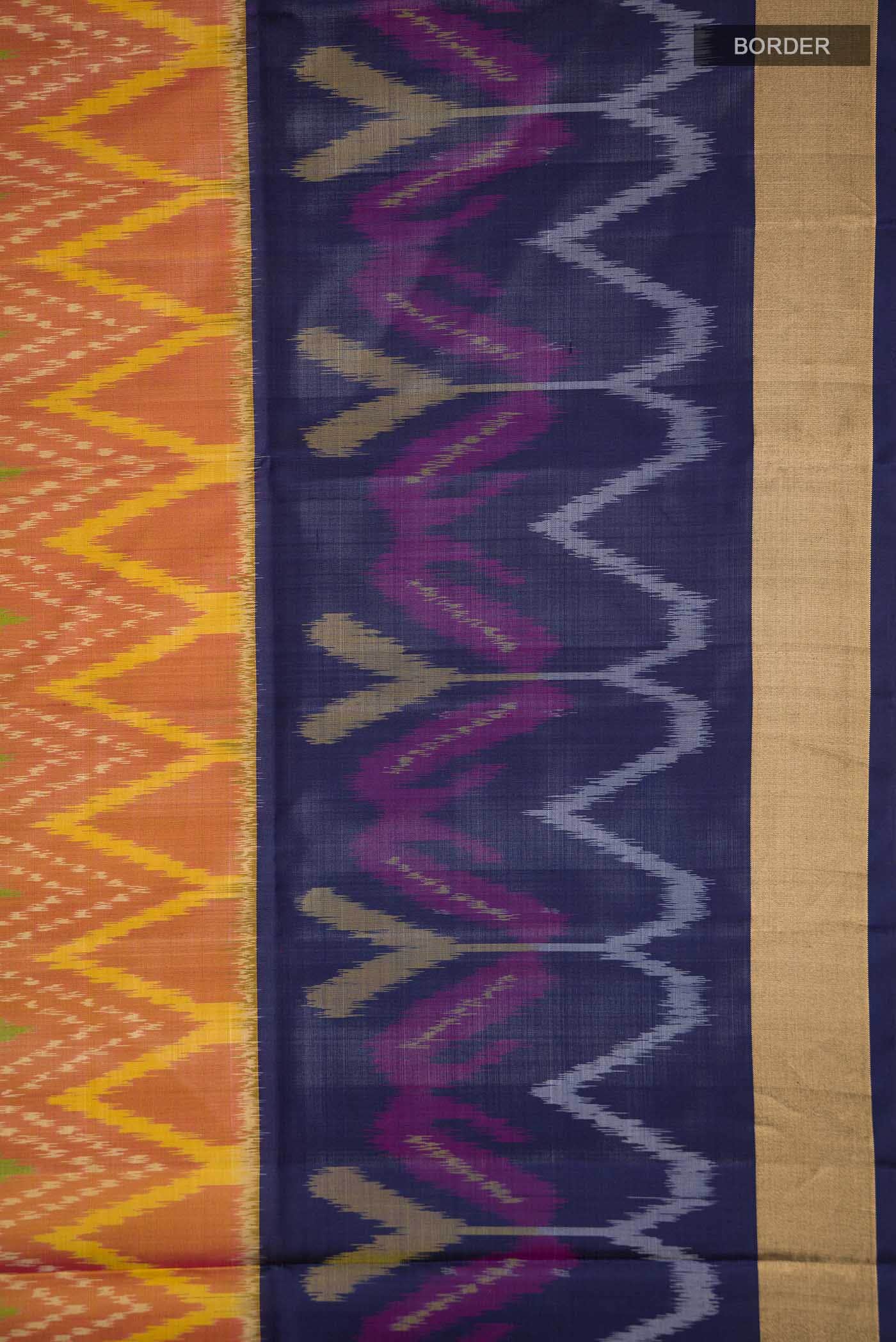 Navy Blue Soft Silk Saree