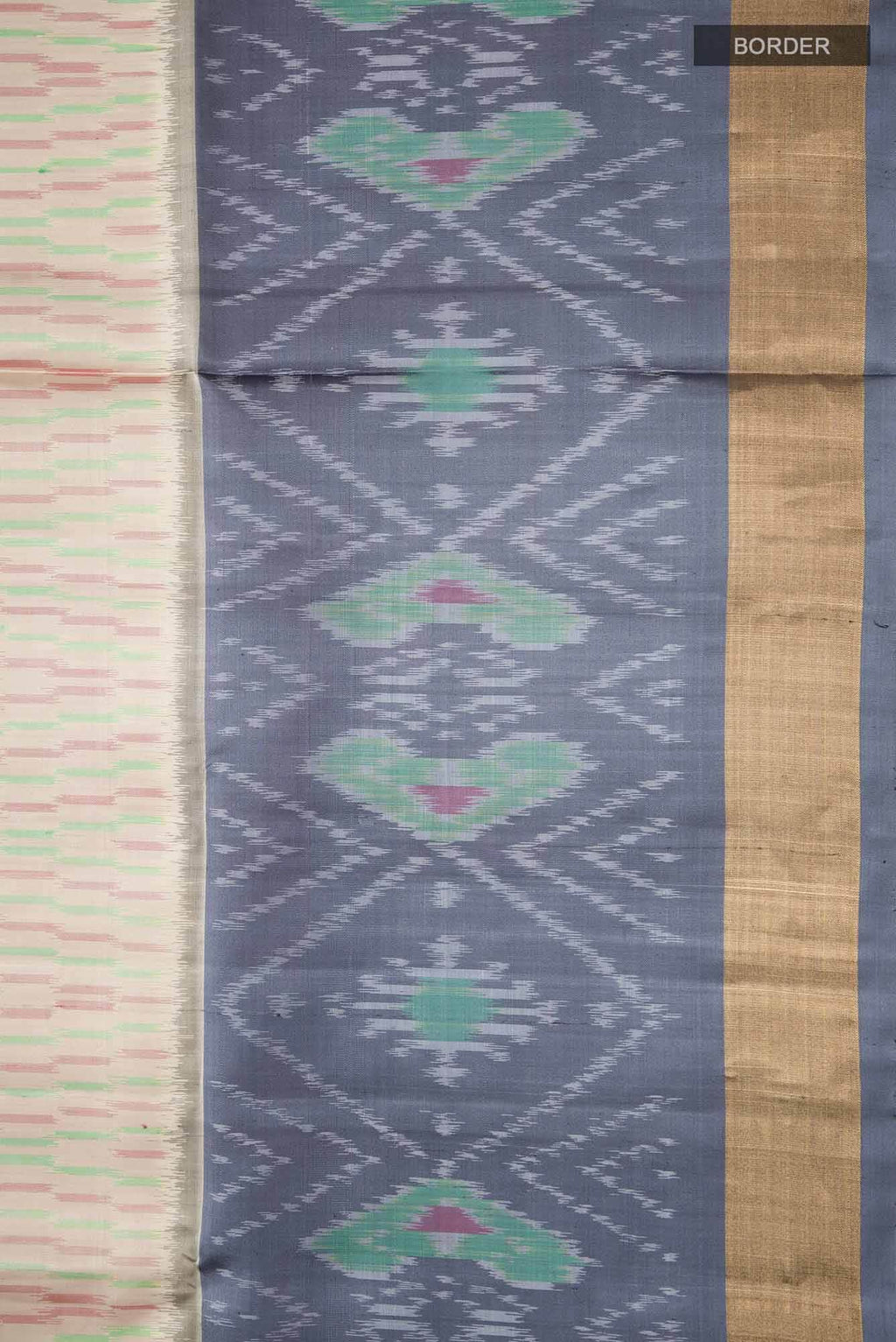 Beige Soft Silk Saree