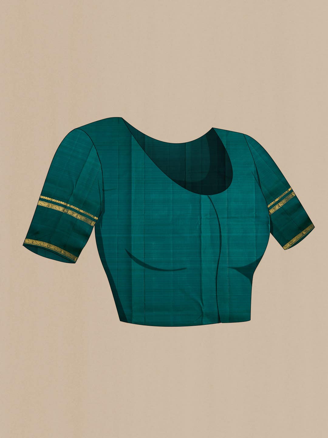 Green Kanchipuram Silk Saree