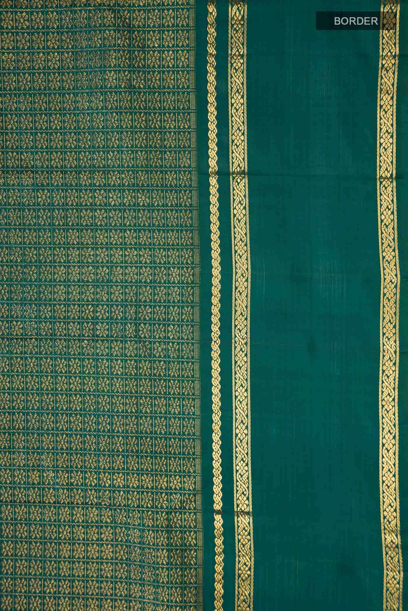 Green Kanchipuram Silk Saree