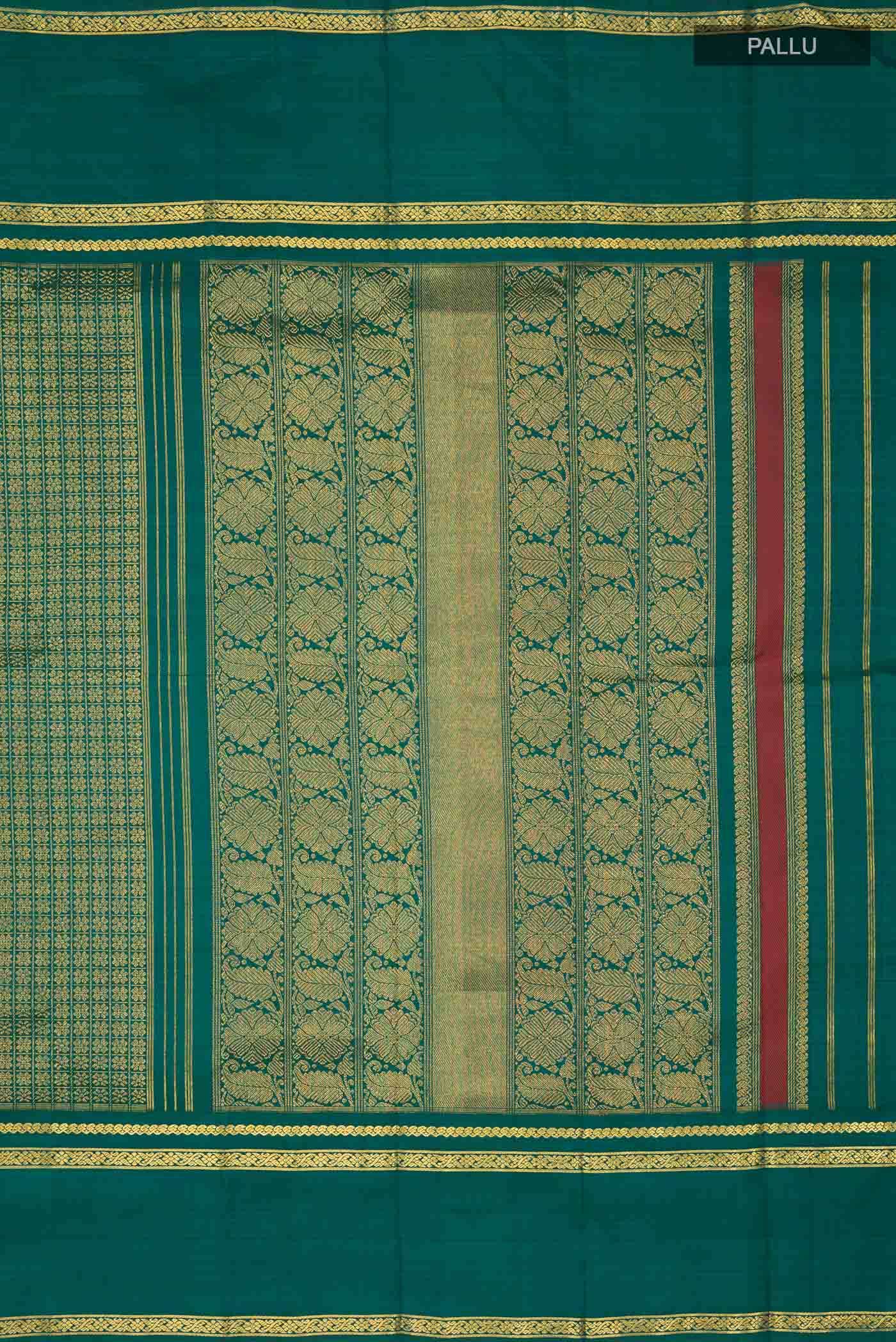 Green Kanchipuram Silk Saree