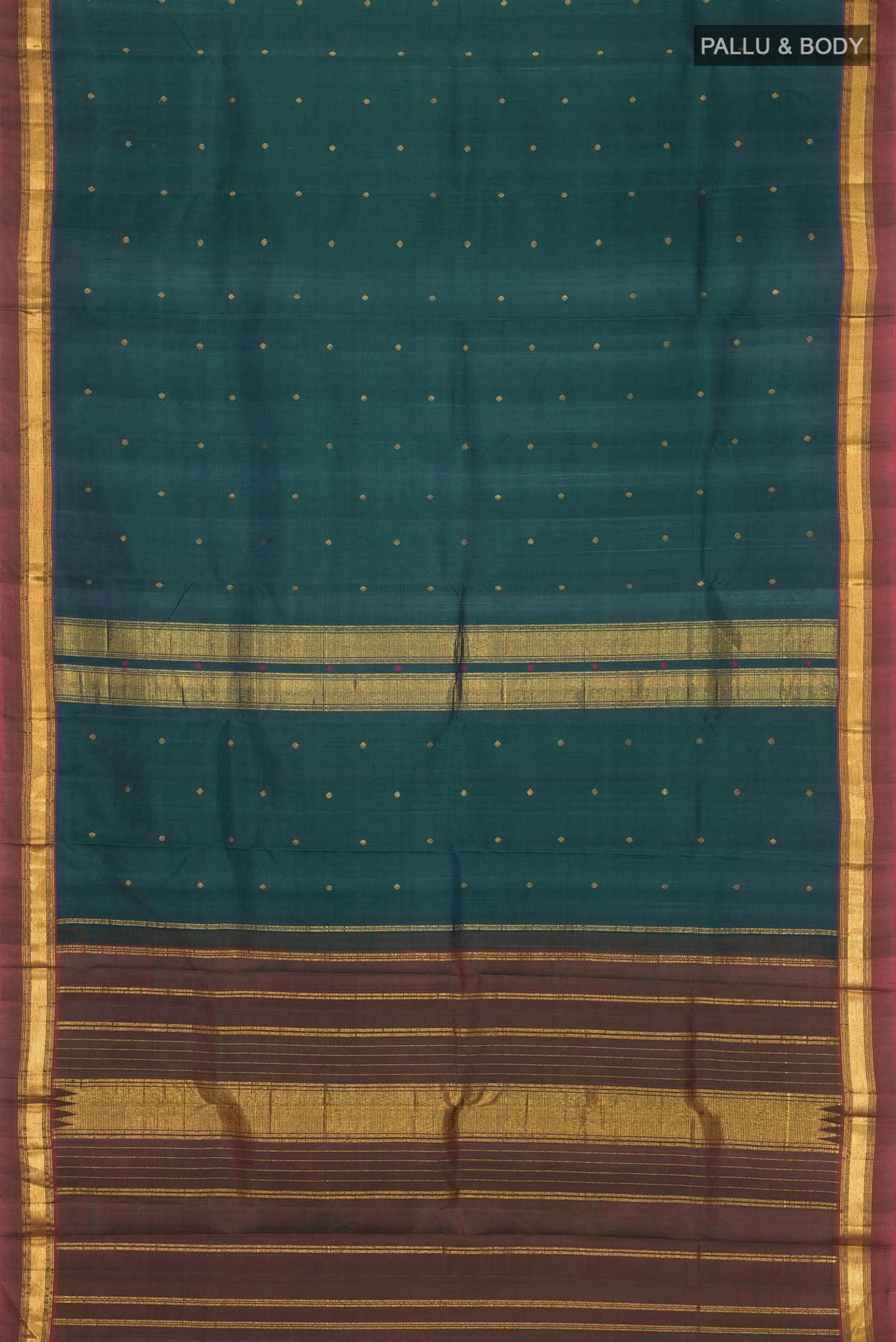 Green Kanchipuram Silk Saree