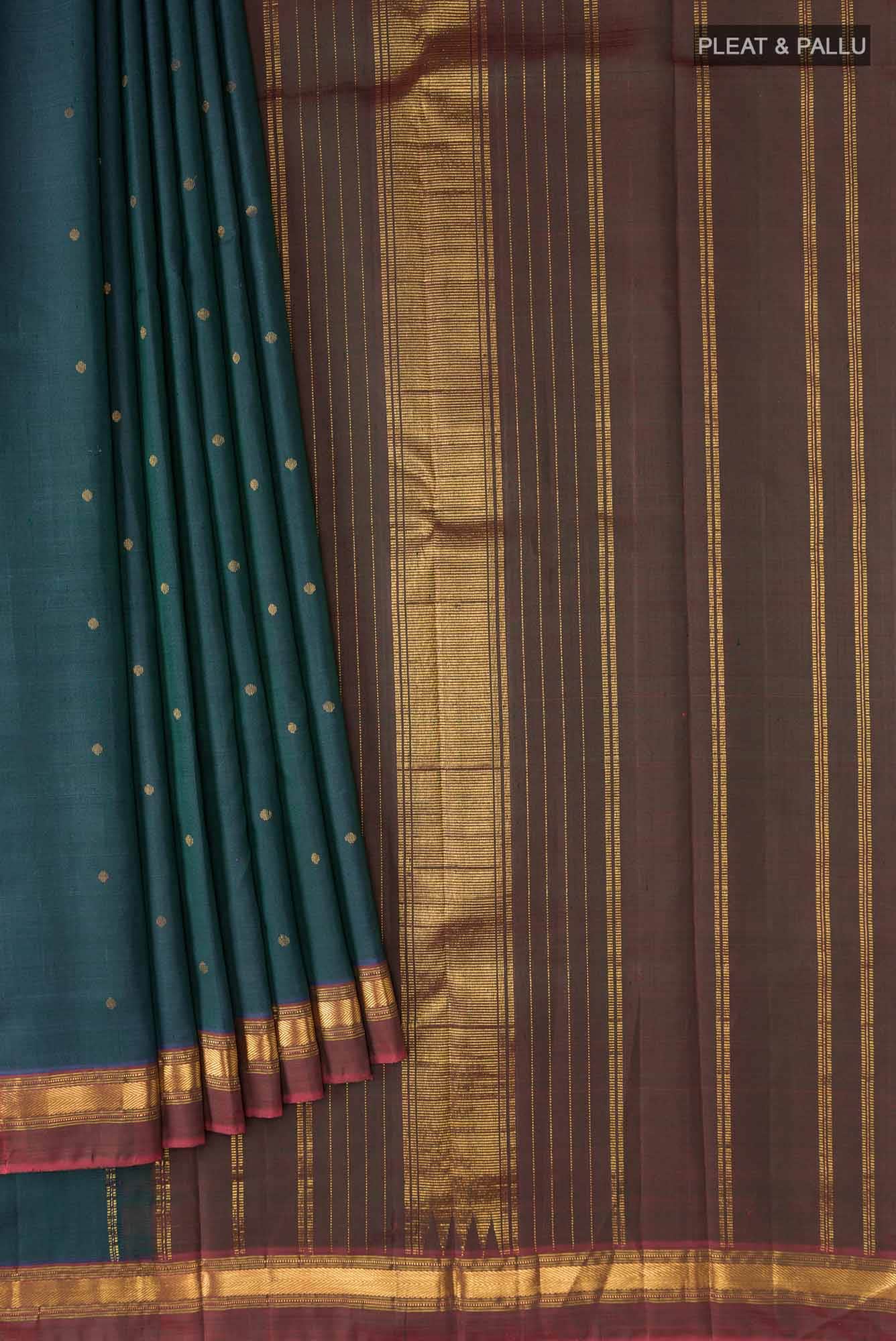 Green Kanchipuram Silk Saree