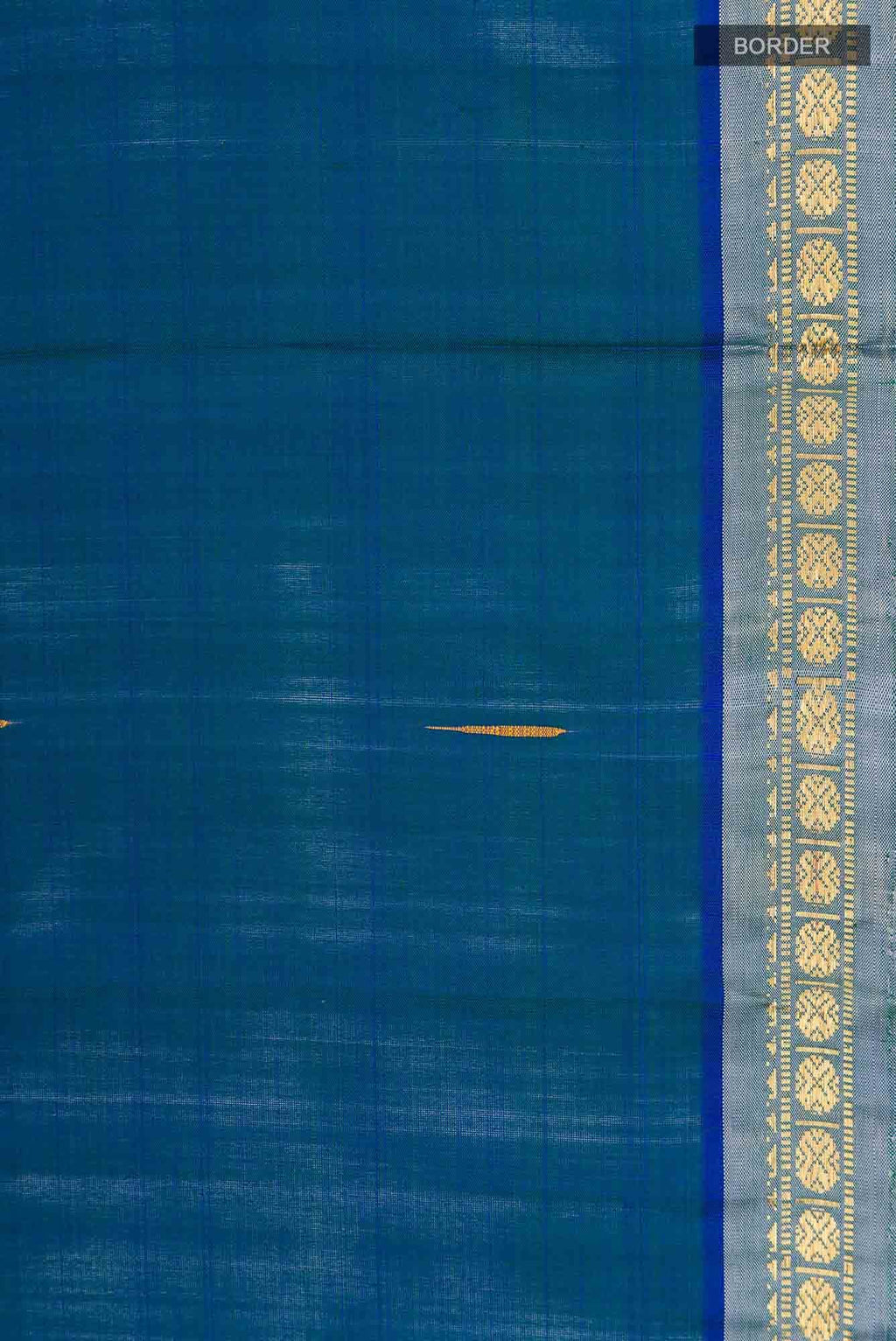 Blue Kanchipuram Silk Saree