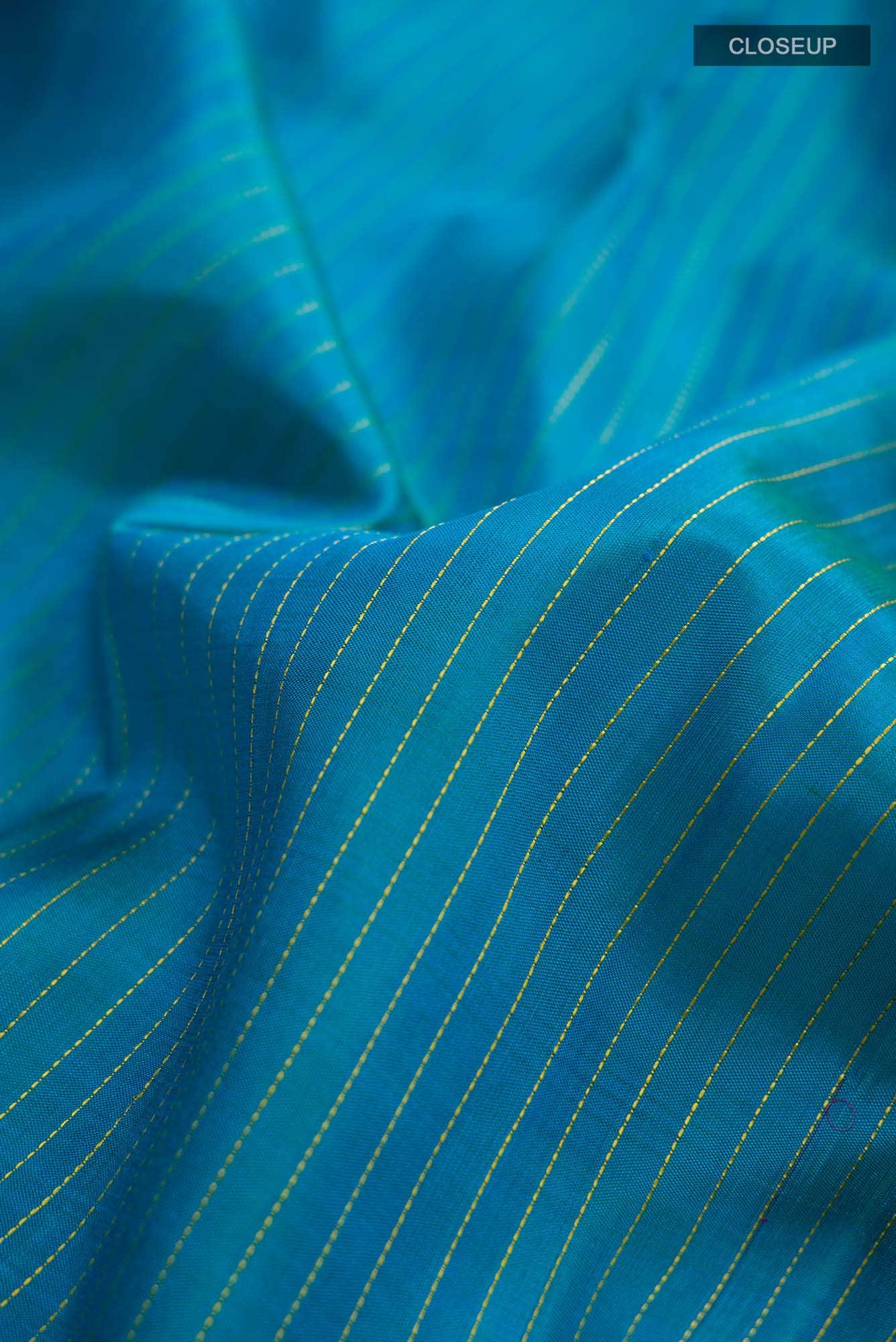 Blue Kanchipuram Silk Saree