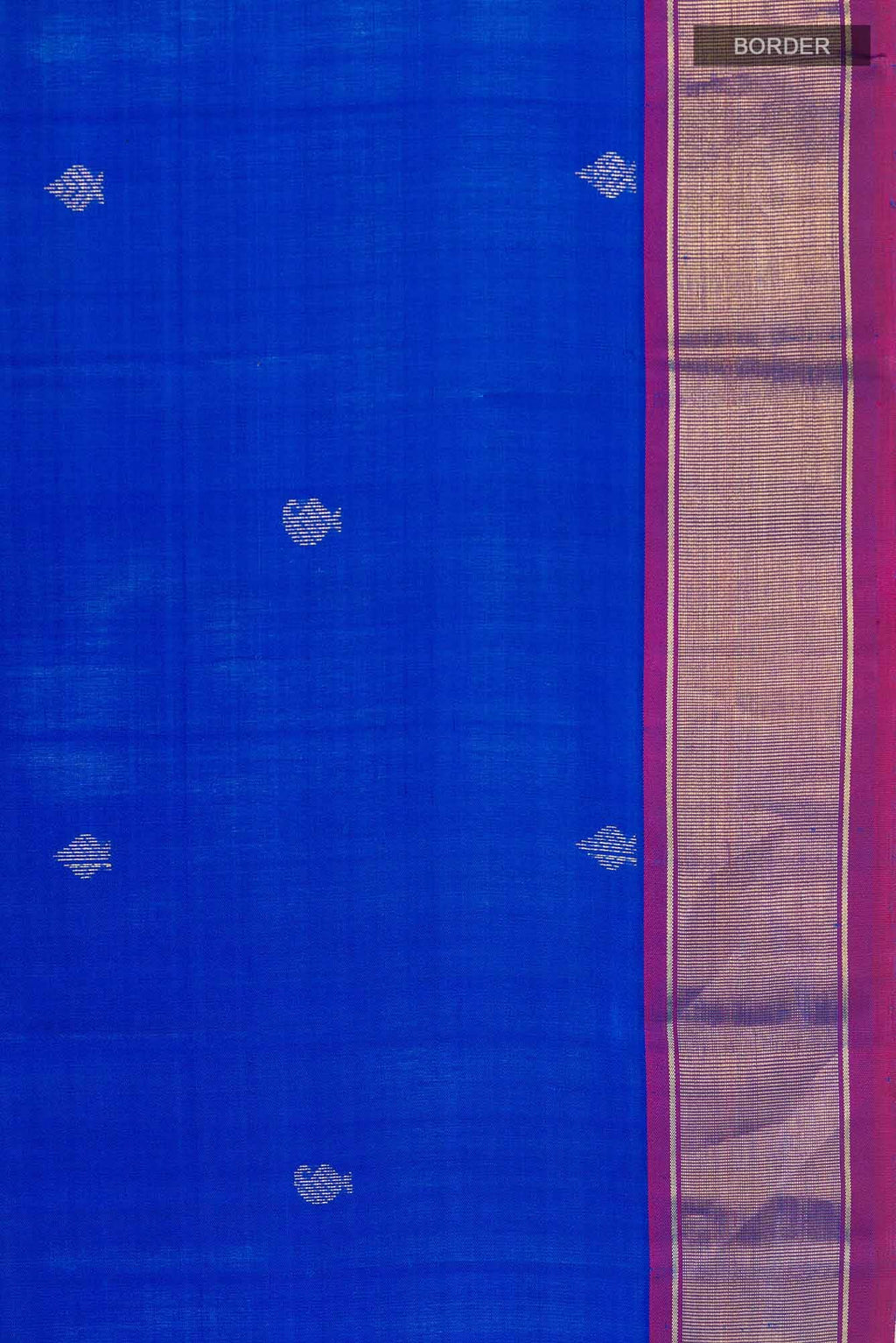 Blue Kanchipuram Silk Saree