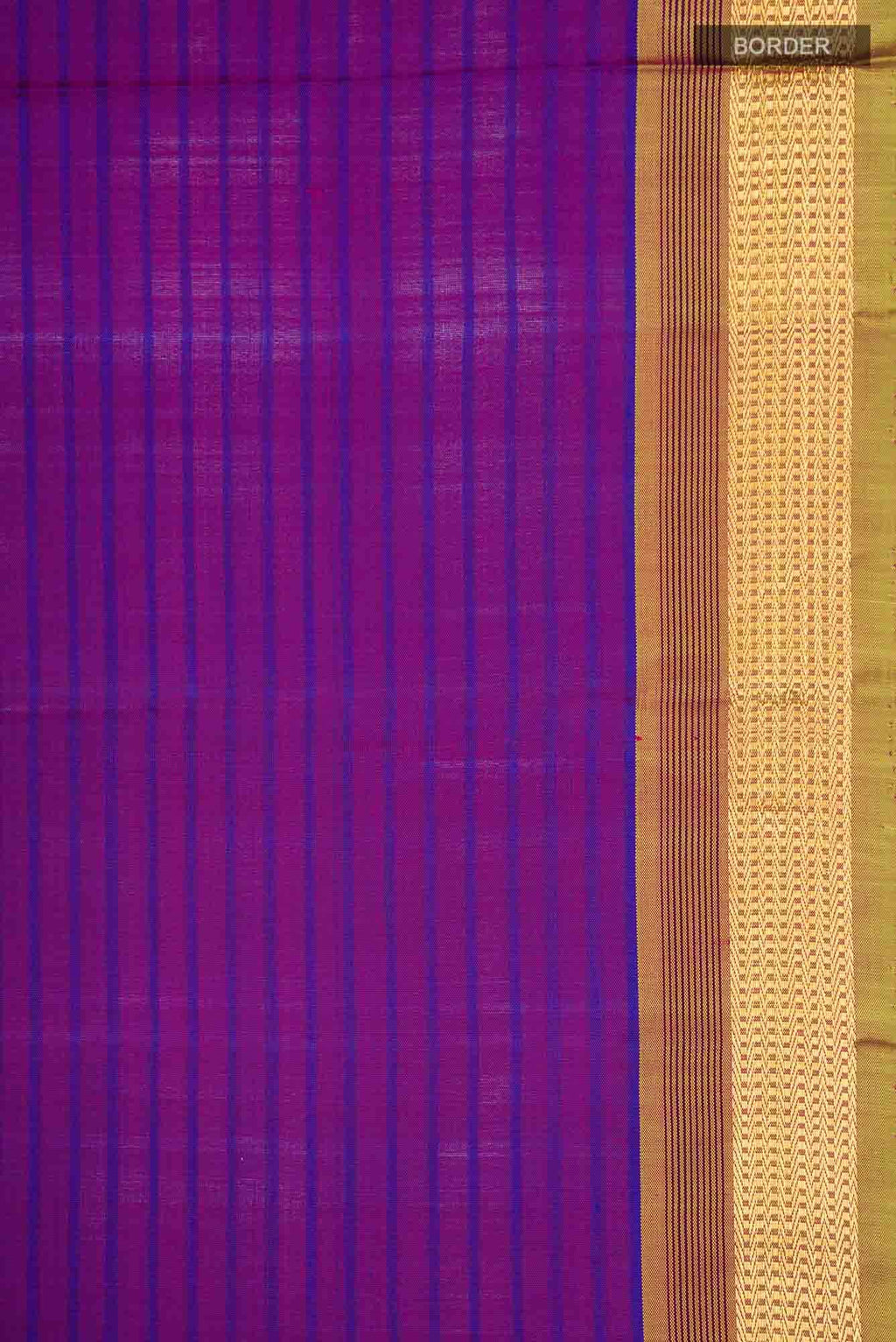 Purple Kanchipuram Silk Saree