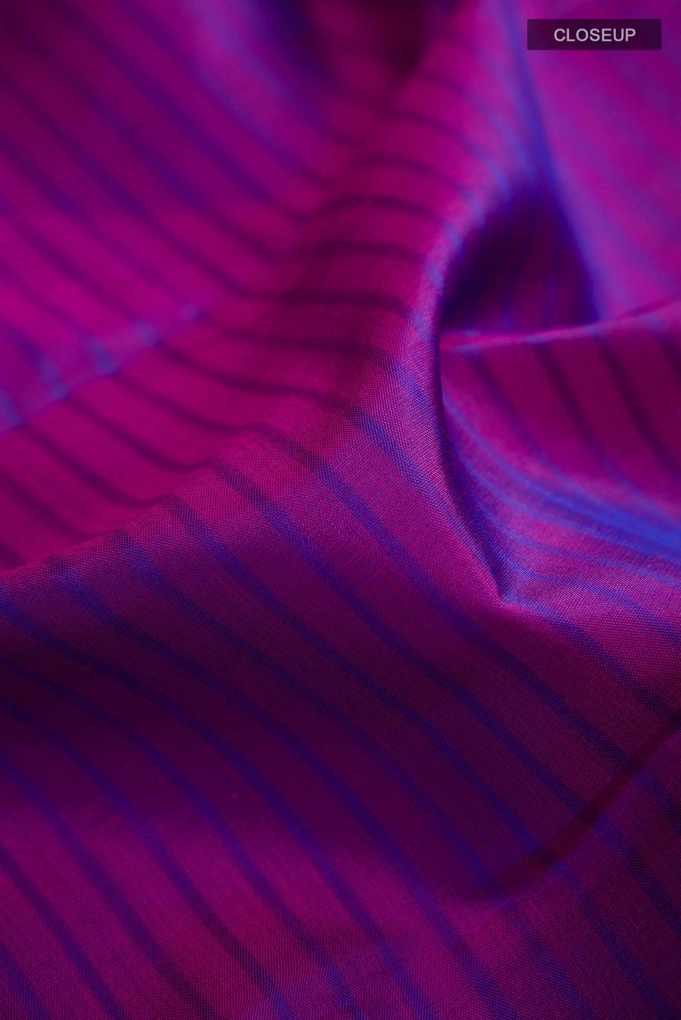 Purple Kanchipuram Silk Saree