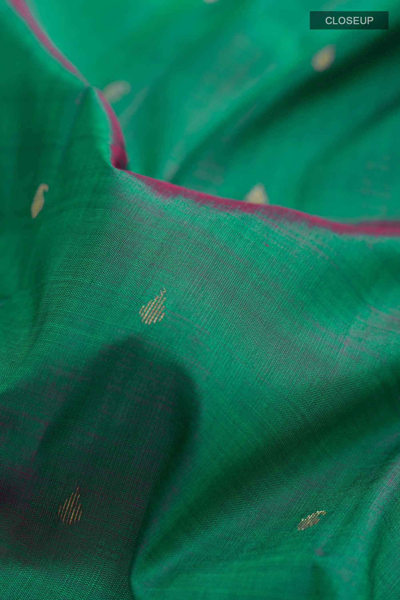 Green Kanchipuram Silk Saree