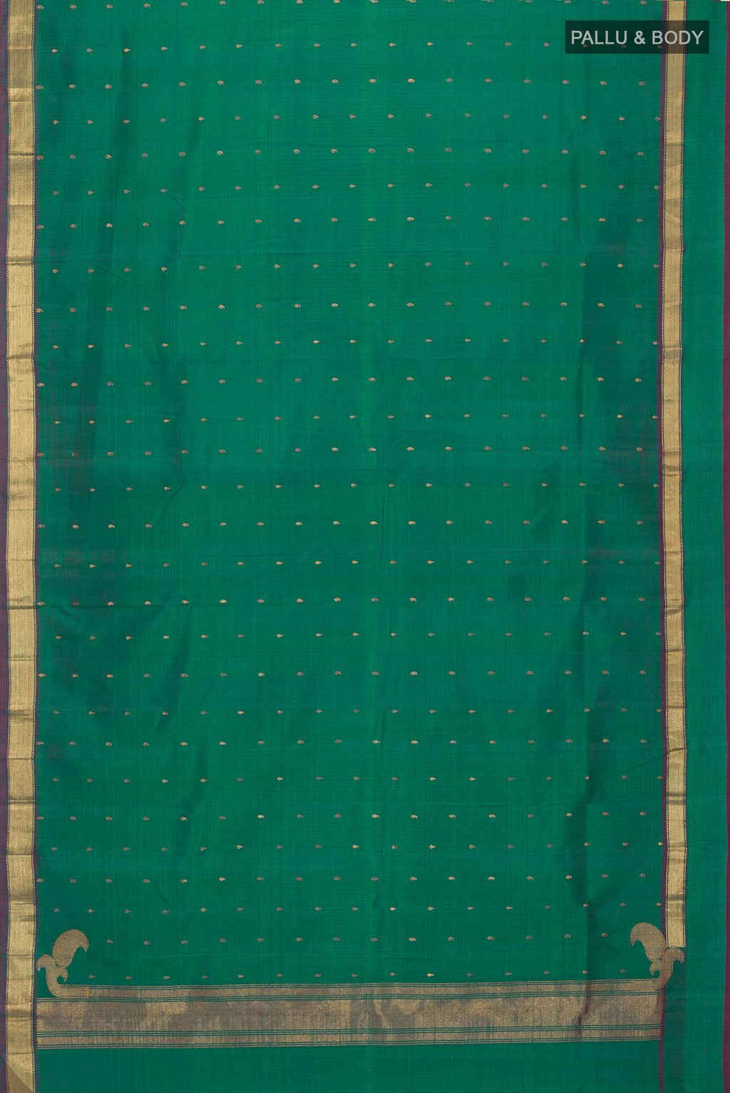 Green Kanchipuram Silk Saree