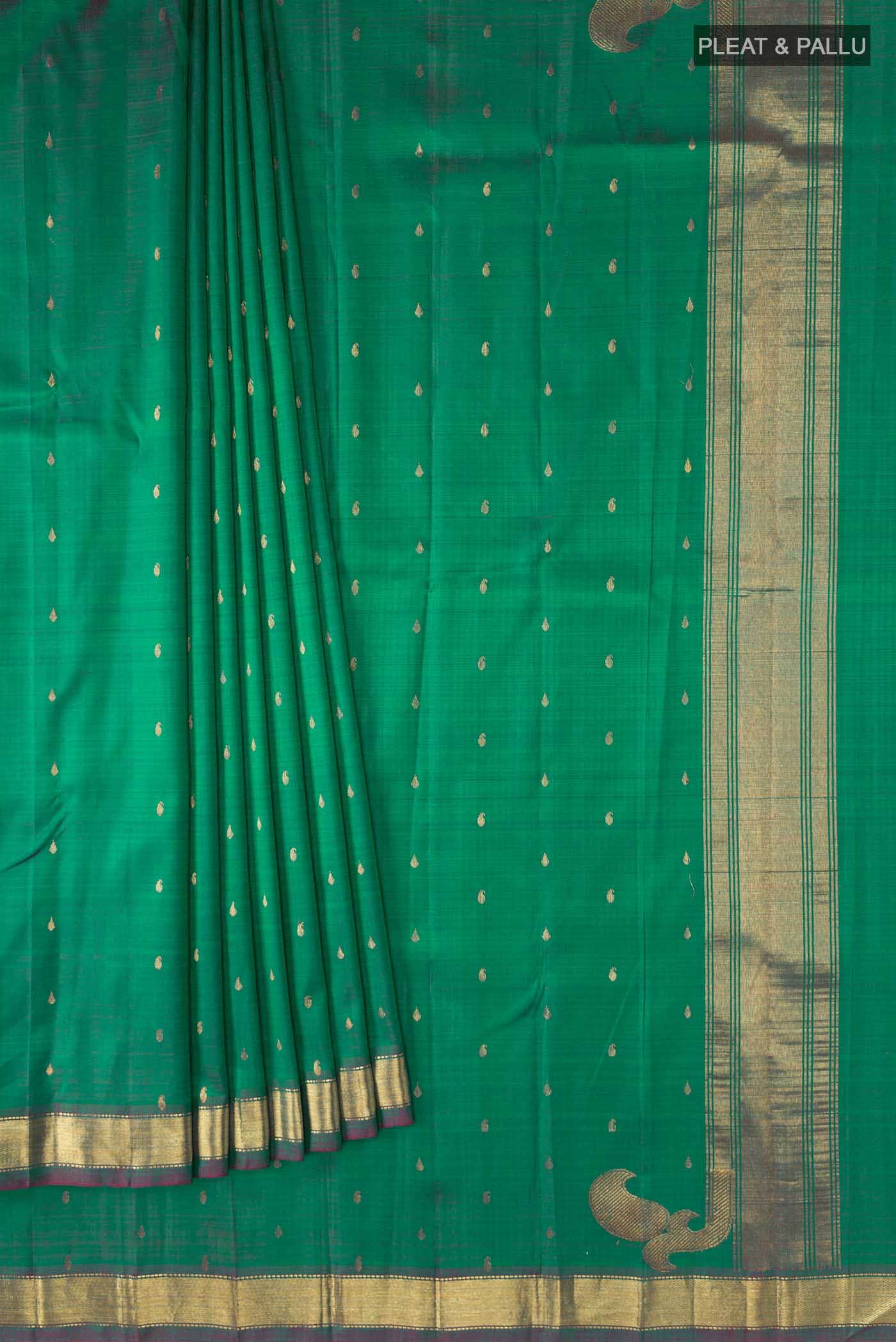 Green Kanchipuram Silk Saree