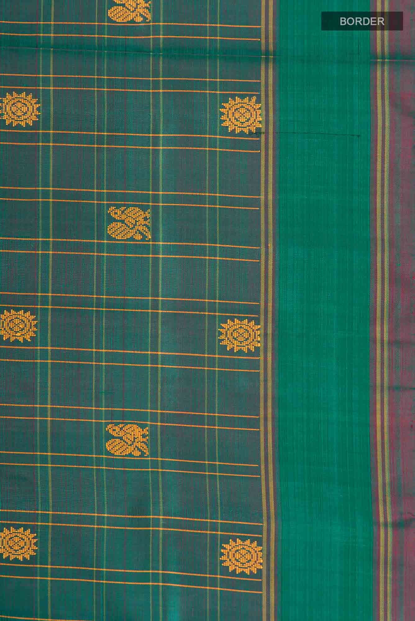 Green Kanchipuram Silk Saree