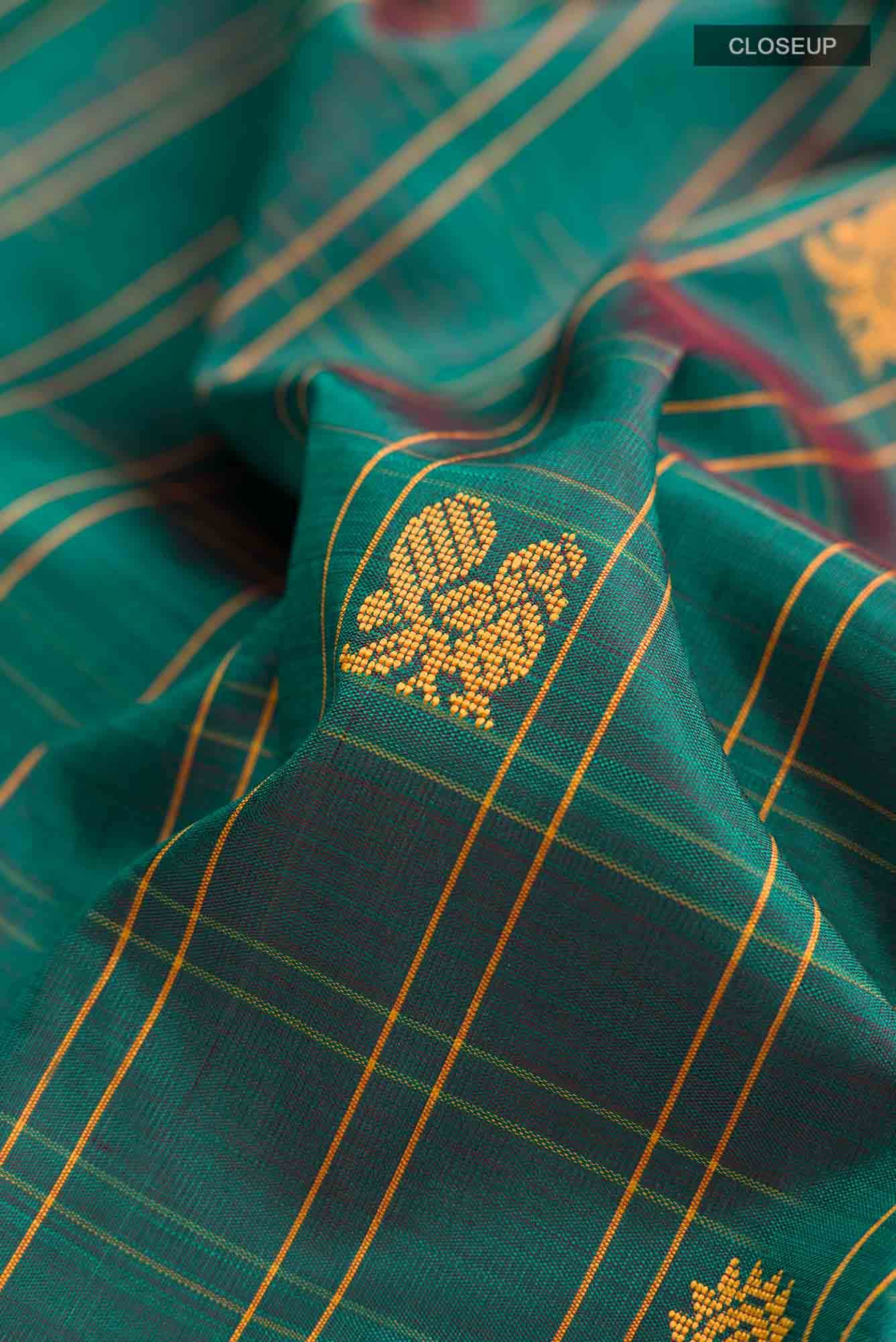 Green Kanchipuram Silk Saree