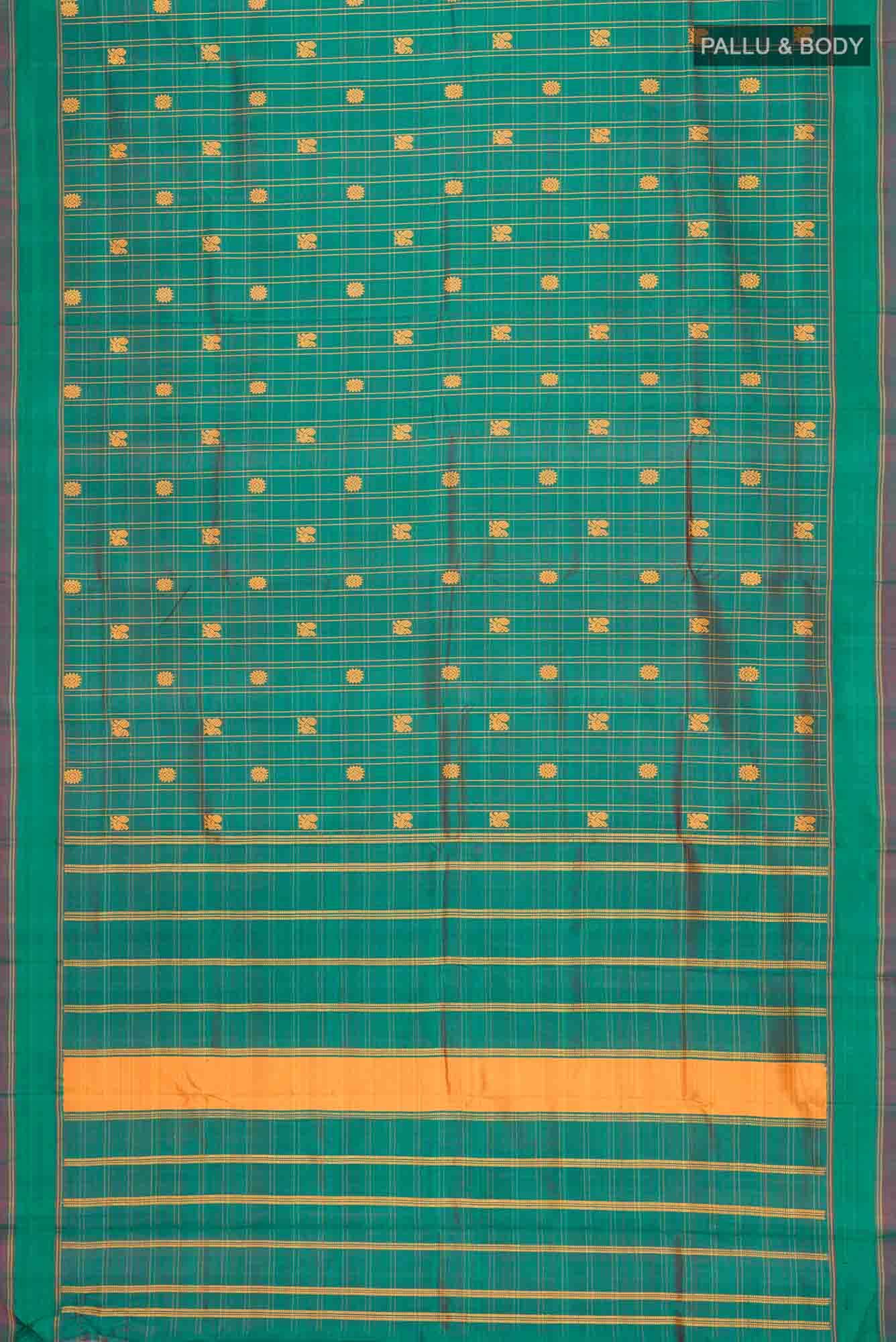 Green Kanchipuram Silk Saree
