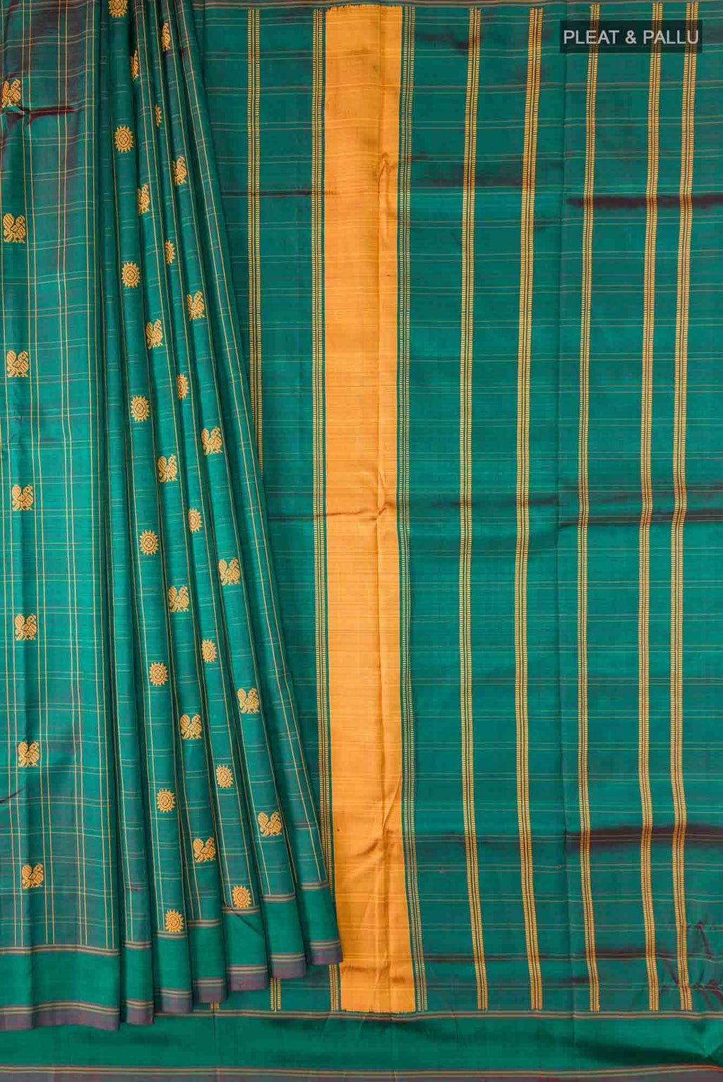 Green Kanchipuram Silk Saree